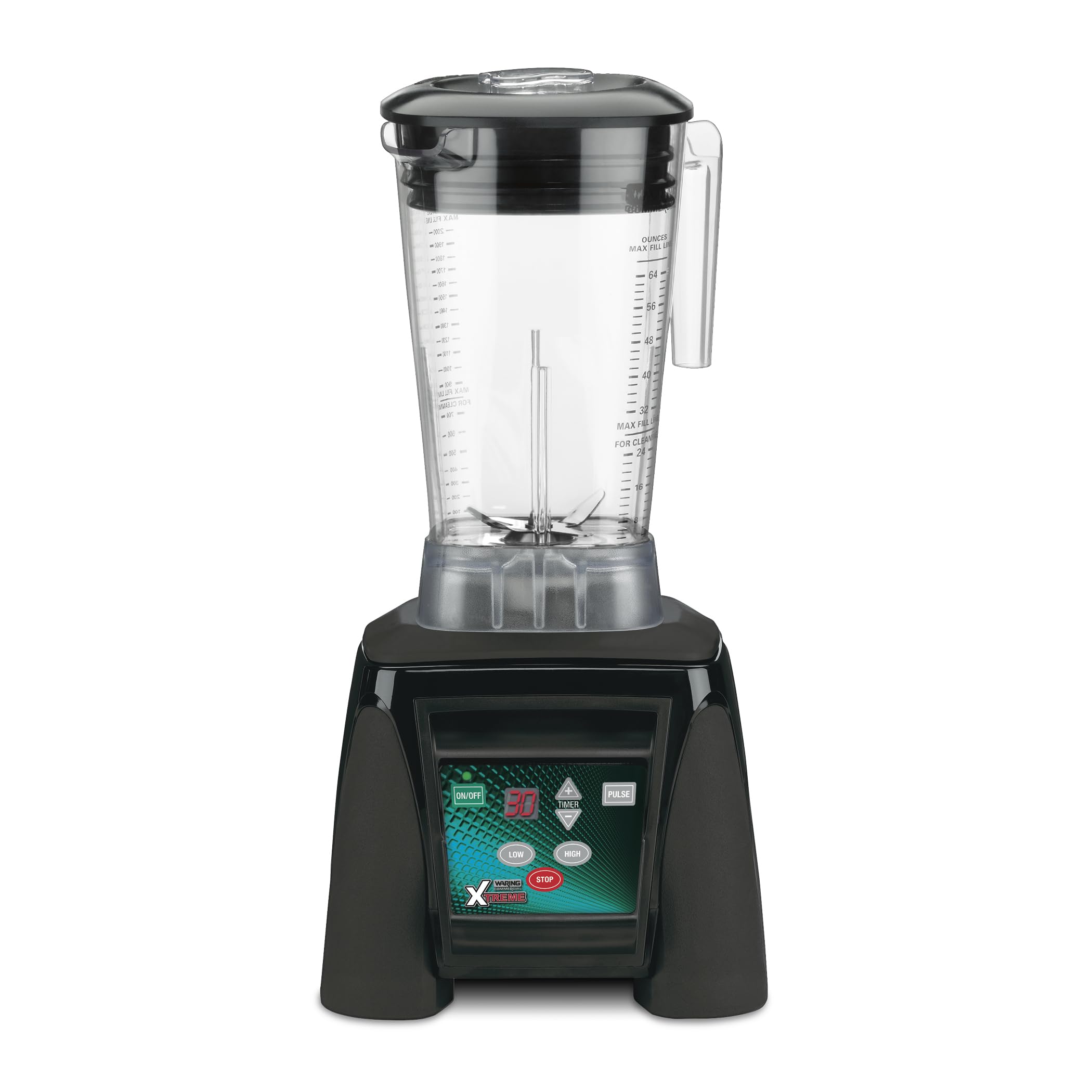 Waring Commercial MX1100XTX 3.5 HP High-Performance Blender with Digital Keypad, Pulse Function & 30-Second Timer | 64 oz BPA-Free Jar | 120V Commercial-Grade Blender for Smoothies, Soups & Frozen Drinks | Restaurant & Bar Use