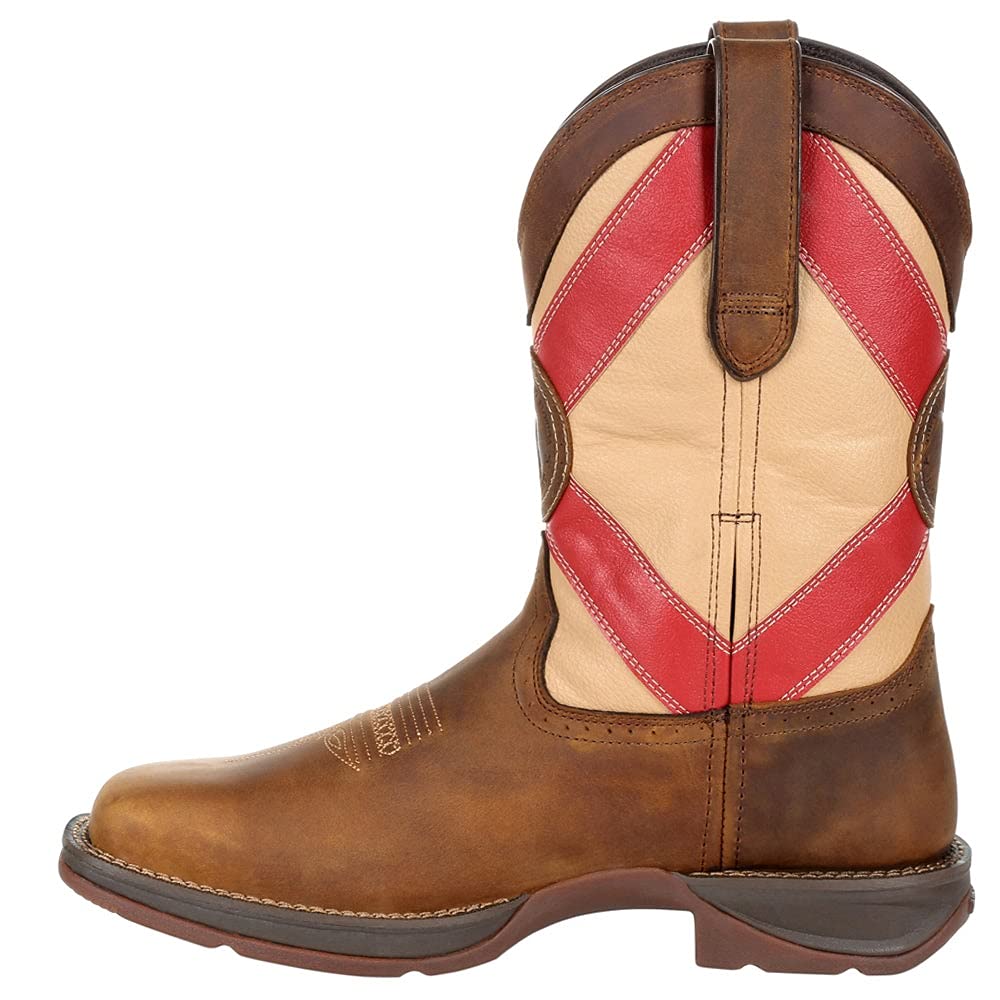 Durango Men's Rebel Western Boot - Durable Cowboy Boots for Riding & Work - Comfortable Leather Boots for Country, Ranch & Outdoor Activities