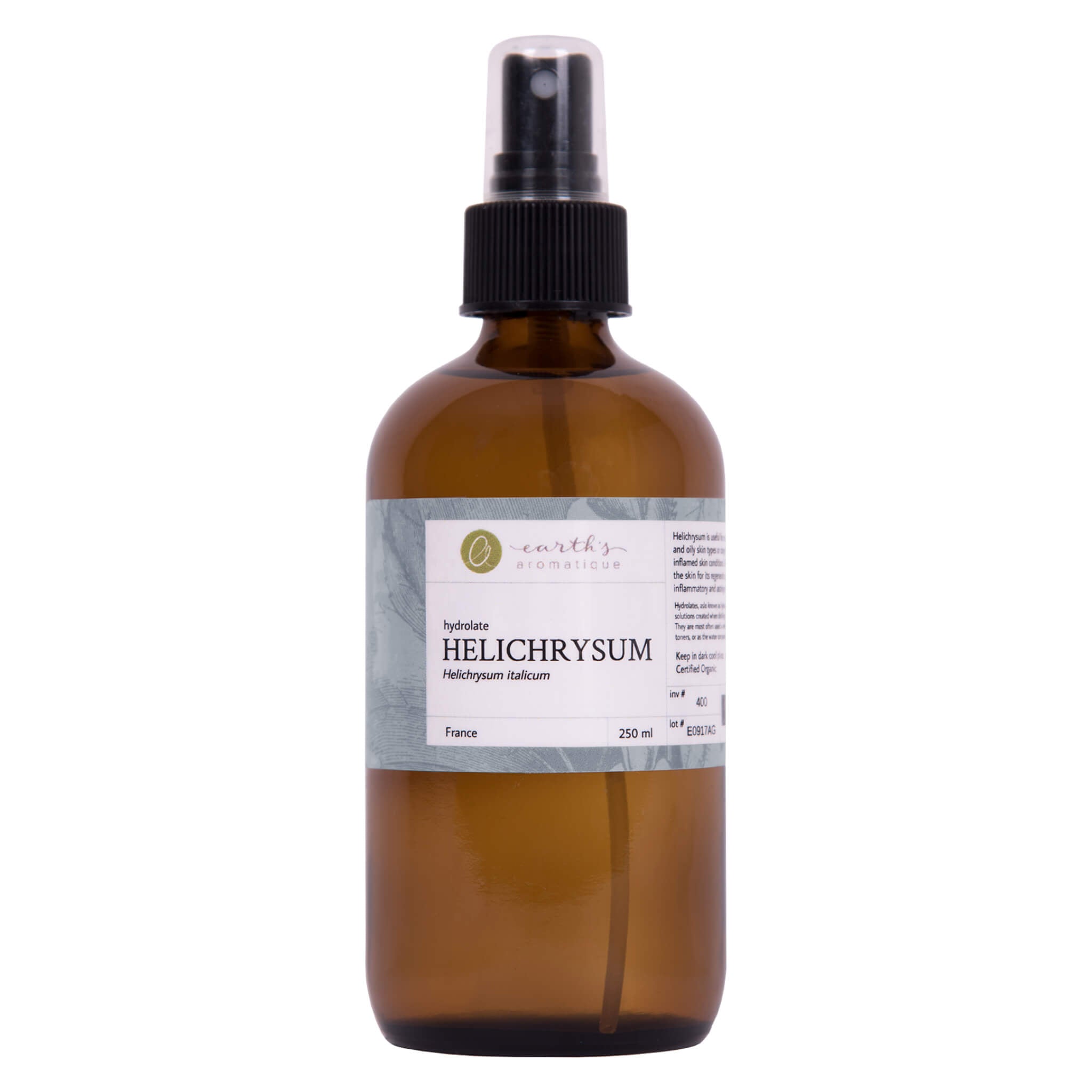 Helichrysum Hydrosol - 100% Pure & Natural Hydrosol for Skin Care, Aromatherapy & Hair Care | Perfect for DIY Beauty Products, Facial Toner & Relaxation