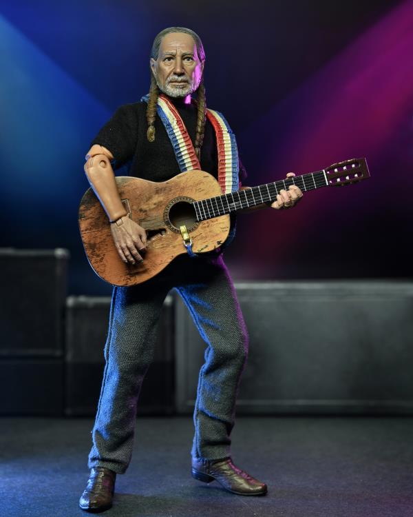 NECA Willie Nelson Action Figure - 7-Inch Collectible Music Legend Toy for Fans & Collectors - Perfect for Display, Gifts, and Music Memorabilia Collections