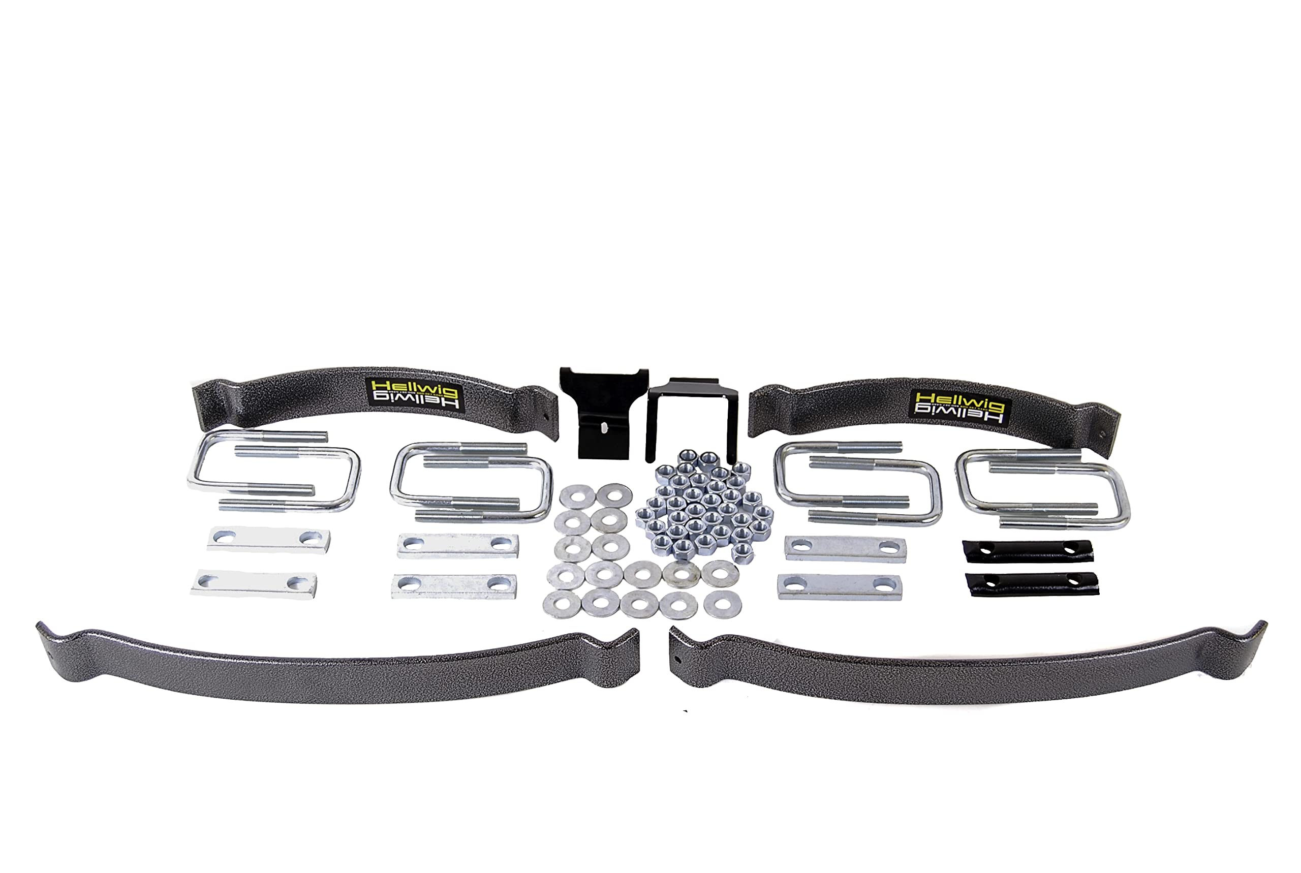 Hellwig 1252 EZ-1000 Helper Spring Kit for Trucks & SUVs - Heavy Duty Suspension Upgrade for Improved Load Capacity & Towing Stability - Perfect for Off-Roading, Towing Trailers & Hauling Heavy Cargo
