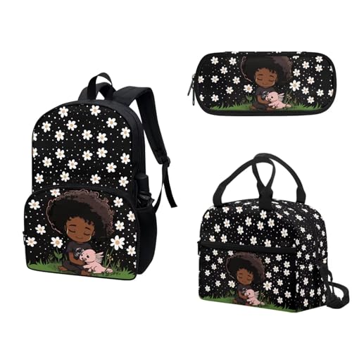 Daisy Floral Girls Axolotl