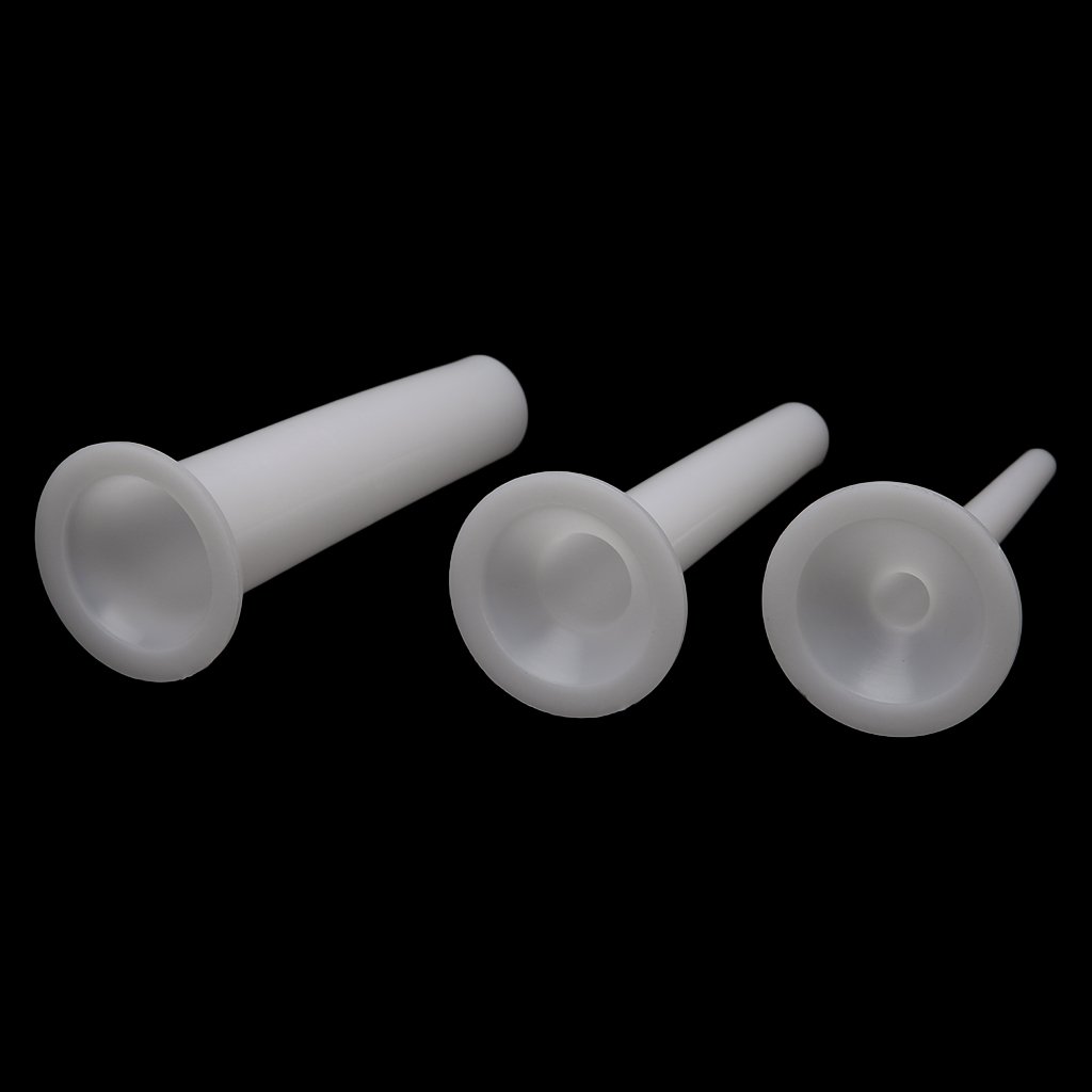 5-Piece Plastic Sausage Filling Tube Set for Meat Grinder - Baking Accessories & Sausage Stuffer Kit for Homemade Sausages, Jerky & Ground Meat - Perfect for Home Kitchen, BBQ Parties & Camping Cooking