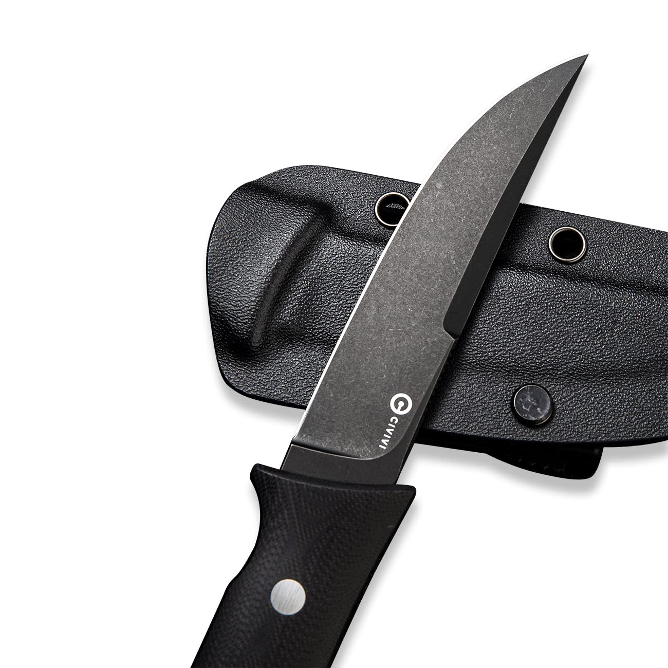 CIVIVI Tamashii Fixed Blade Knife - High Carbon Steel Tactical Survival Knife for Outdoor Camping, Hunting & Bushcraft