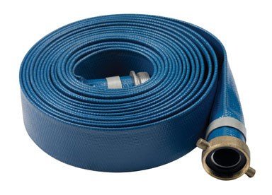 50ft Samar Discharge Hose Bulk - Heavy Duty Industrial Water Transfer Hose for Construction, Agriculture & Firefighting - Durable & Flexible for High Volume Water Flow