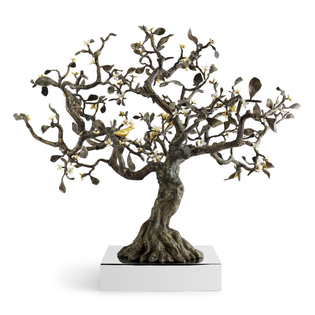 Romantic Lovebirds Sculpture - Handcrafted Figurine for Home Decor, Wedding Gift & Anniversary Present | Perfect for Living Room, Bedroom & Garden Decorations