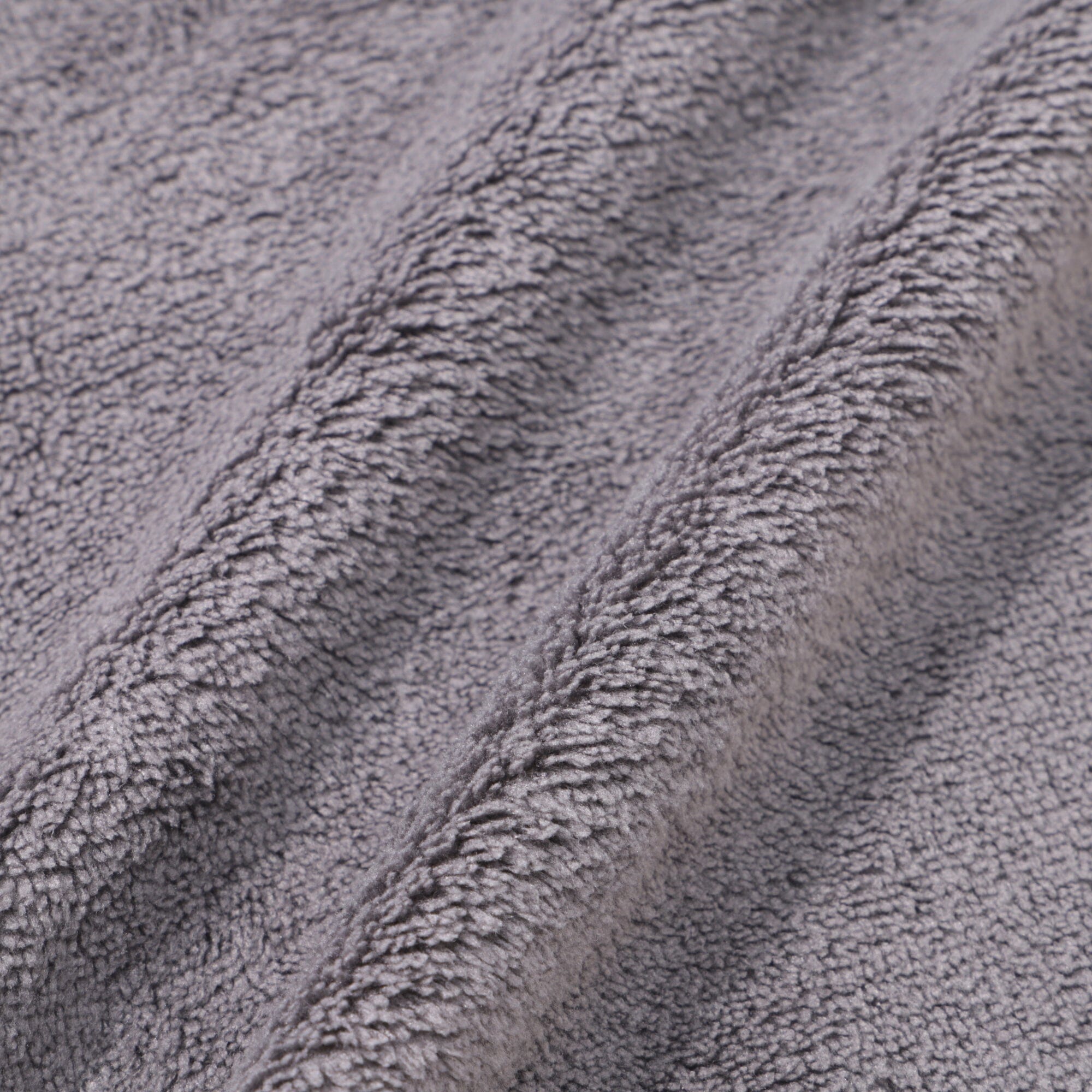 Soft Microfiber Mini Bath Towel Set - 2 Pack Quick Dry Absorbent Grey Towels for Gym, Travel & Spa | Lightweight Compact Bathroom Essentials