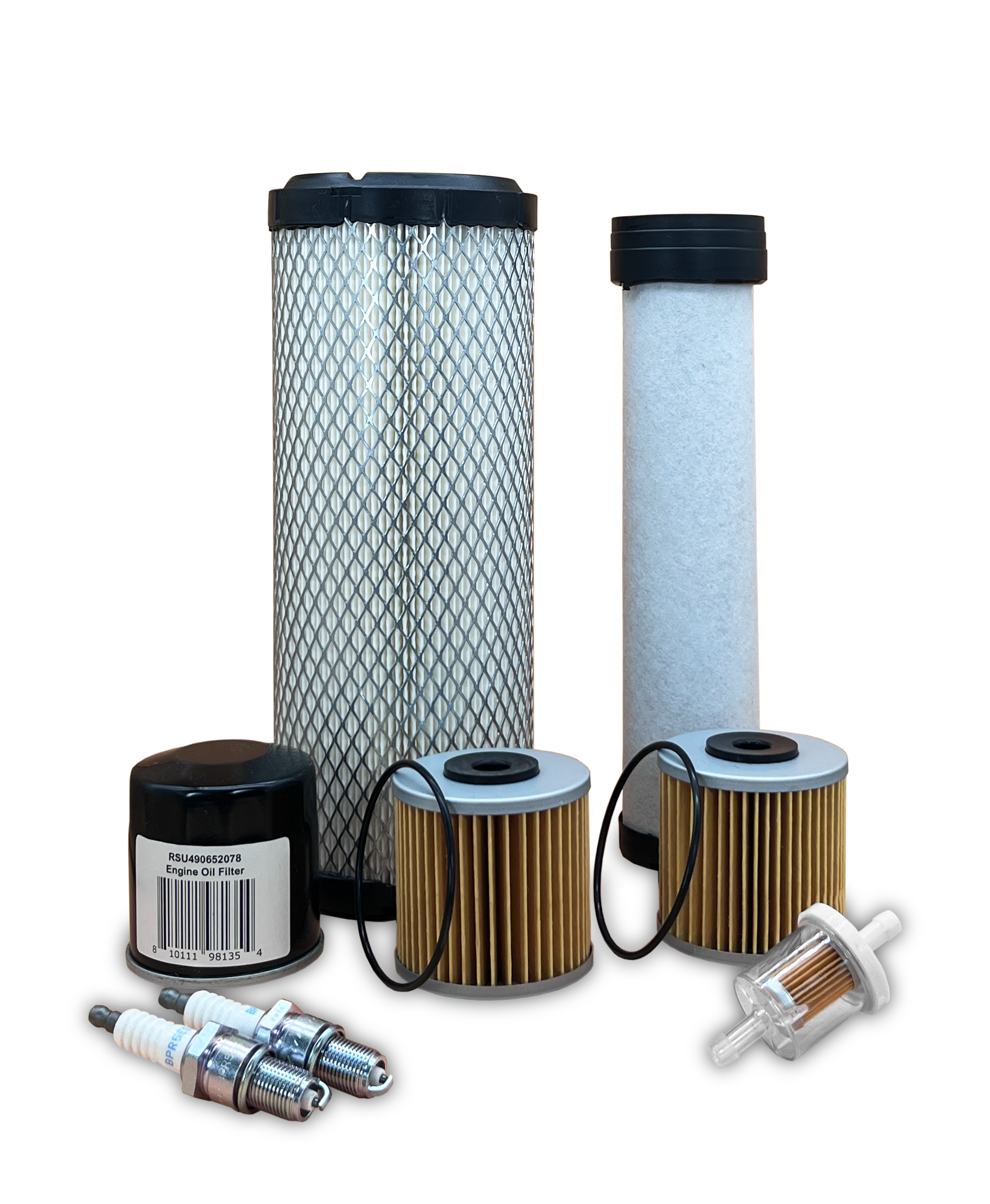 HERO® Replacement Air & Oil Filter Kit for Scag SCZII61V 38FX EFI Cheetah II Zero Turn Mower - Compatible with Riding Lawn Mowers & Commercial Landscaping Equipment