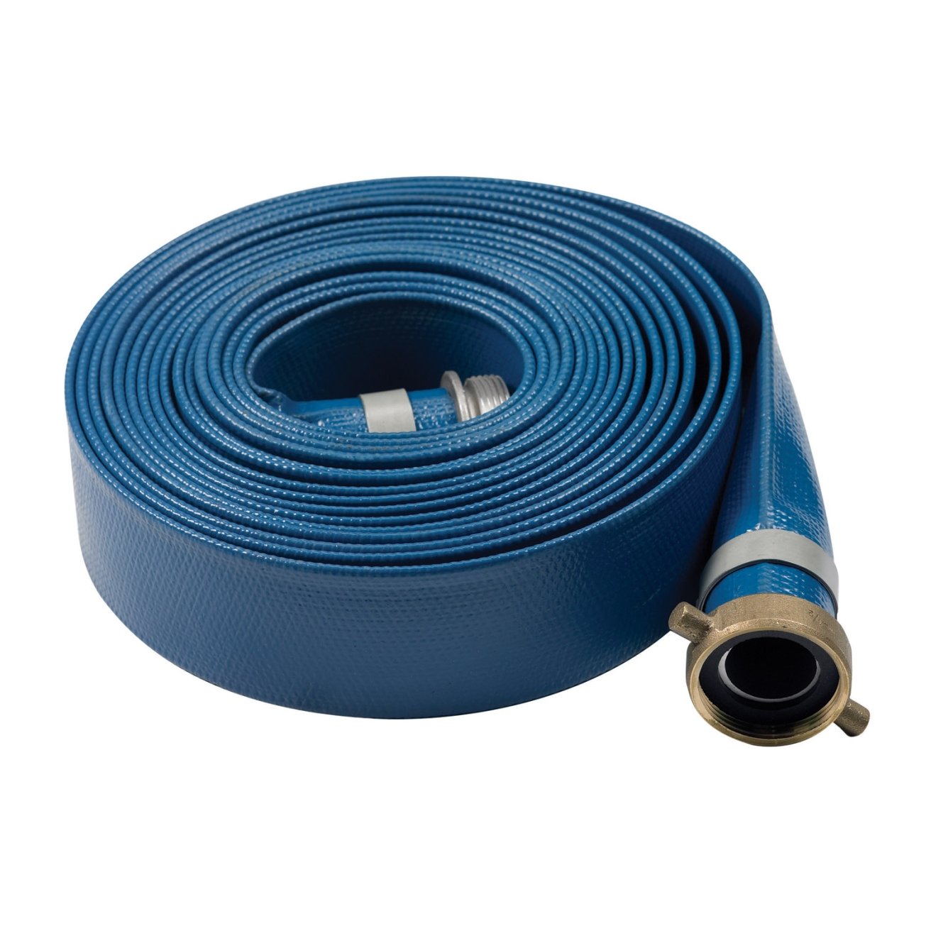 50ft Samar Discharge Hose Bulk - Heavy Duty Industrial Water Hose for Drainage, Irrigation & Construction - Durable & Flexible for Outdoor & Farm Use