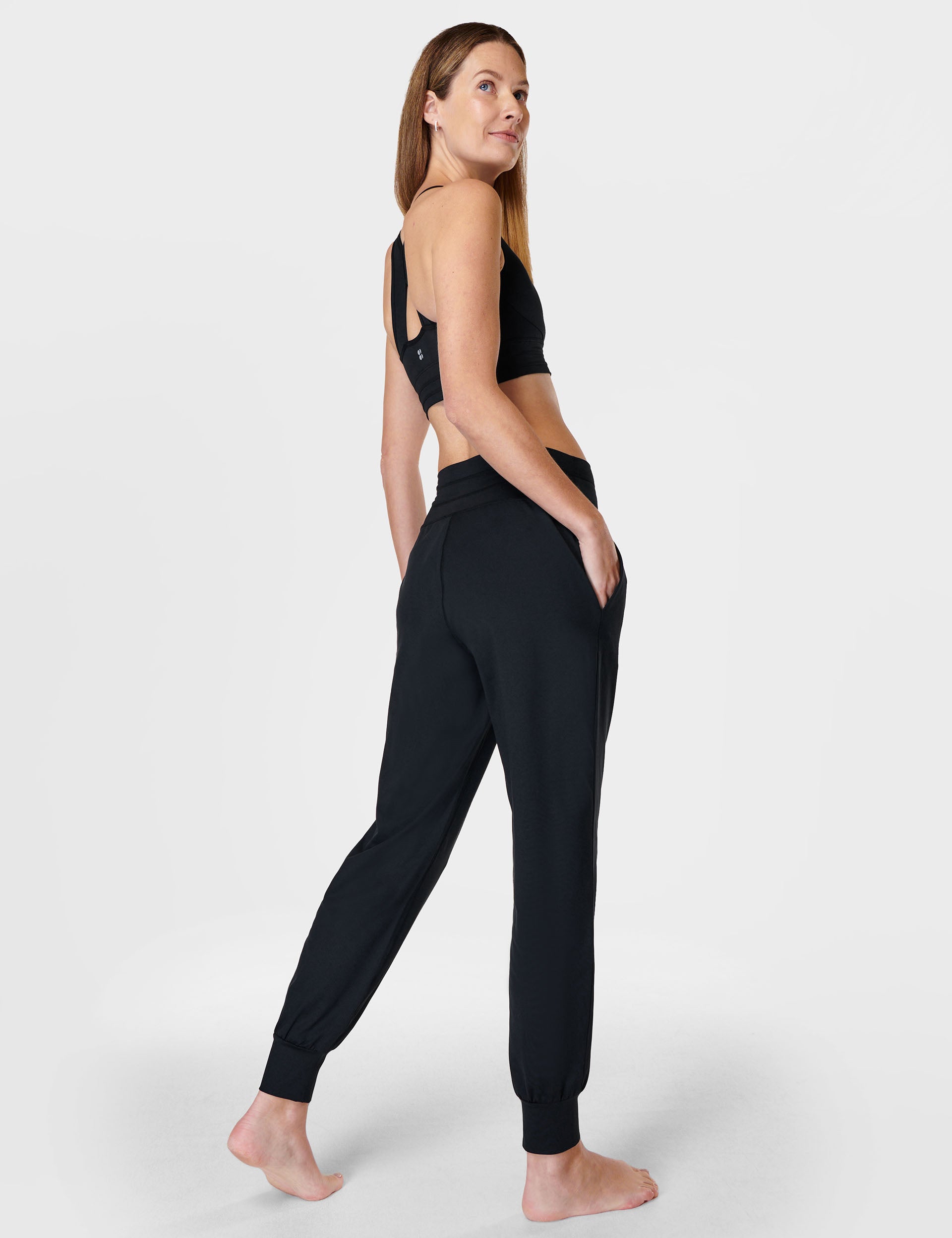 Premium Gaia Yoga Pants for Women - High Waisted Black Workout Leggings - Perfect for Yoga, Gym & Lounge Wear