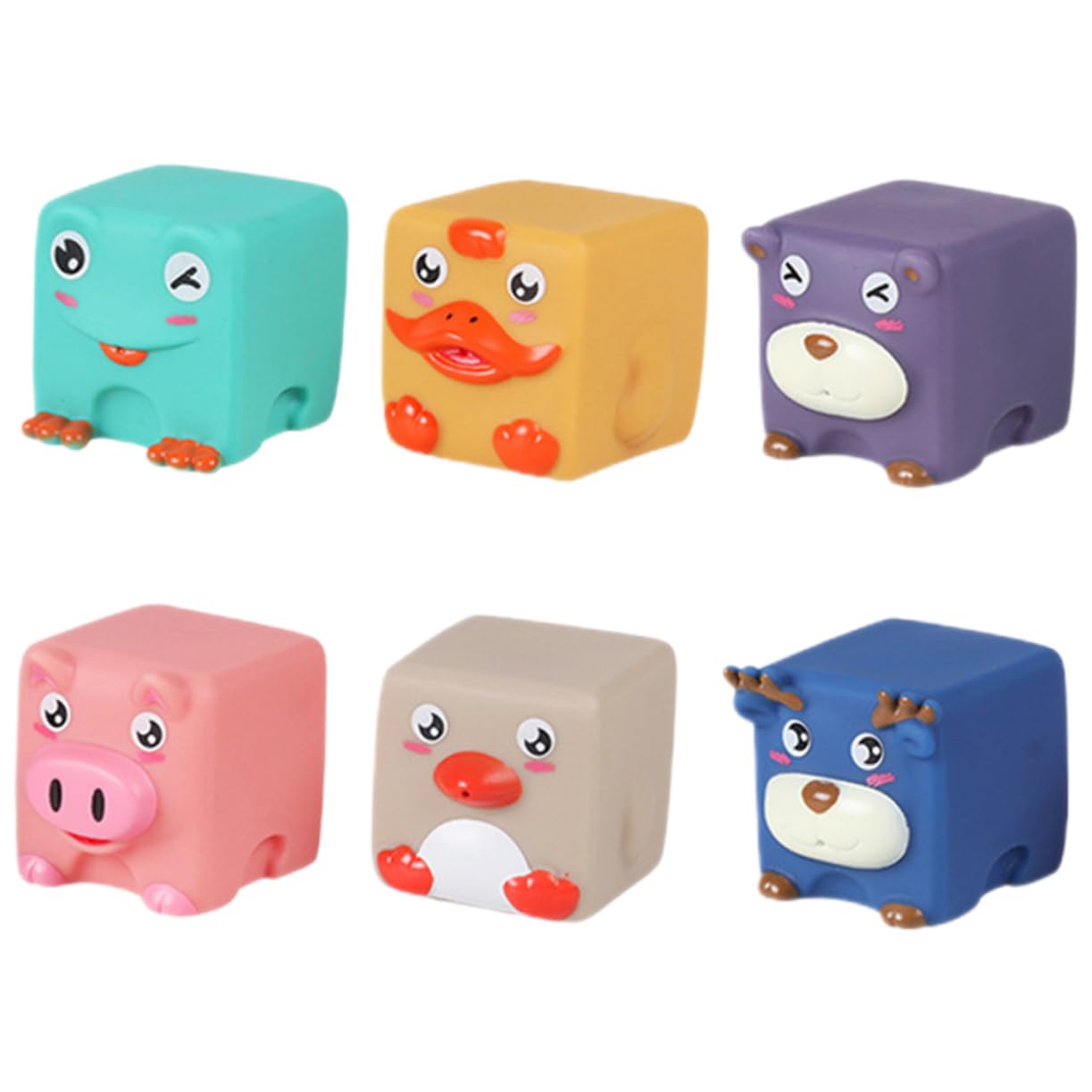 CORHAD 6-Piece Kids Bath Toys Set - Non-Toxic Floating Water Play Toys for Toddlers & Babies - Fun Bathtub Toys for Sensory Play & Learning - Perfect for Bath Time, Pool, and Beach Activities