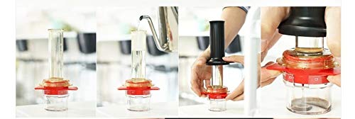 Cafflano Kompresso Handheld Espresso Maker - Portable Manual Coffee Machine for Travel, Camping & Office - Compact Stainless Steel Coffee Extractor for Fresh Espresso Anywhere