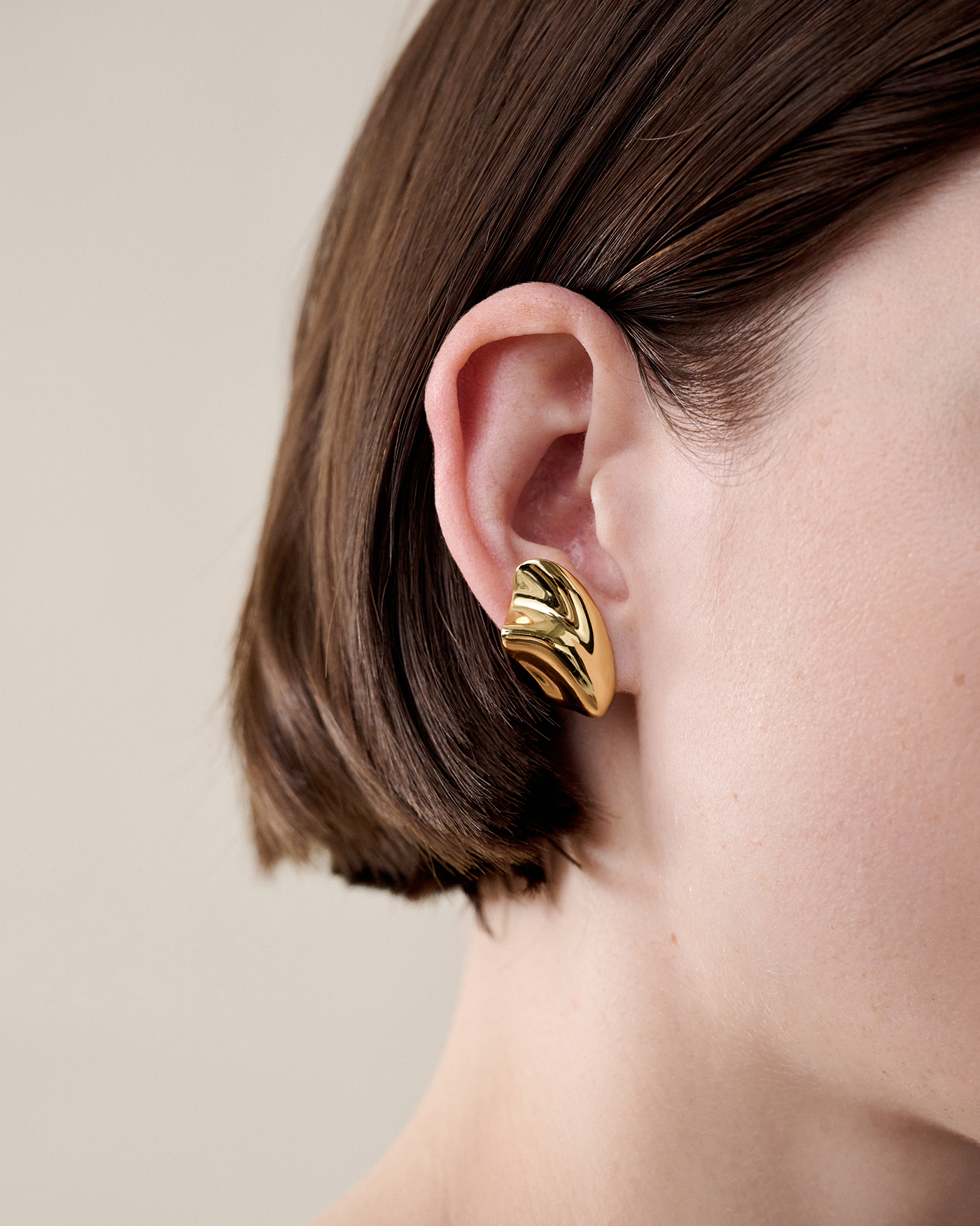 Portia Gold Earrings for Women - Elegant Dangle Hoop Earrings for Party, Wedding & Everyday Wear