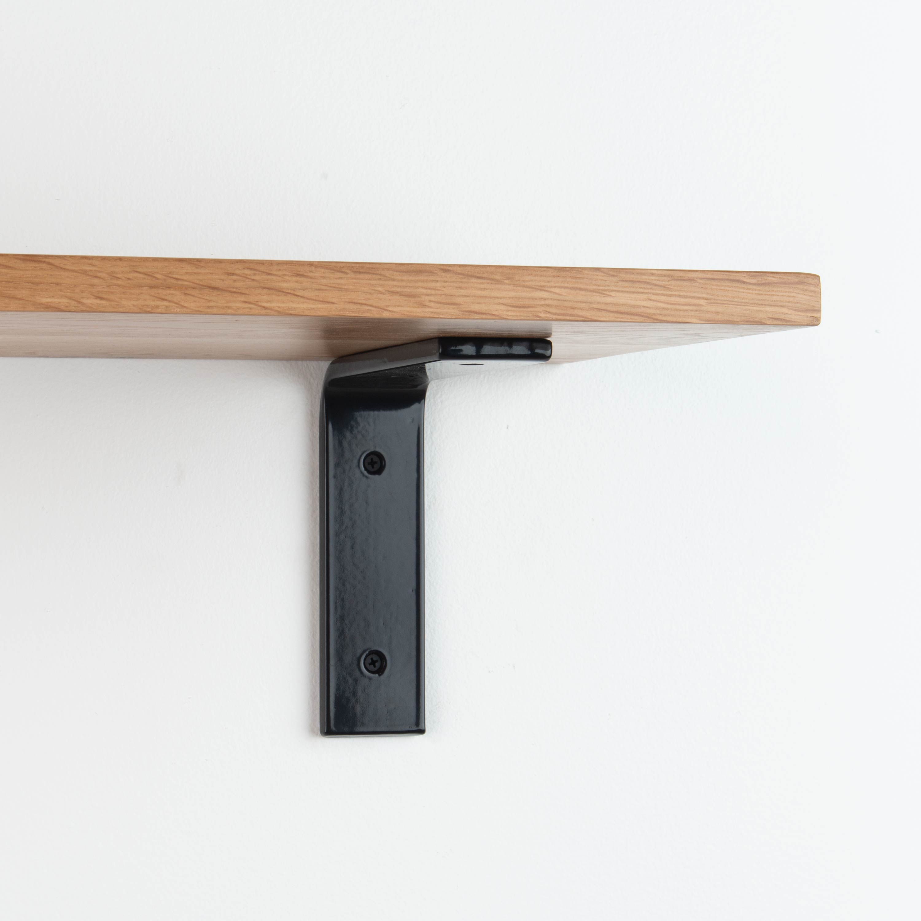 Leif White Oak Wall Shelf - Floating Wooden Shelf for Living Room, Bedroom, Kitchen Storage | Rustic Modern Home Decor & Organizer