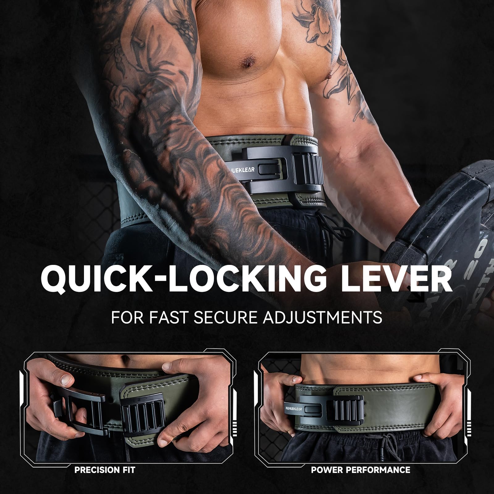 **Professional Adjustable Weight Lifting Belt for Men & Women – Heavy Duty Lever Buckle – Ideal for Powerlifting, CrossFit & Gym Workouts**