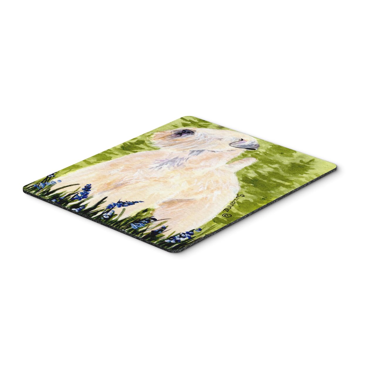 Wheaten Terrier Soft Coated Mouse Pad - Washable Large Mouse Mat for Computer & Laptop | Hot Pad & Trivet for Home Office | Gaming & Work Desk Accessory | Perfect Gift for Dog Lovers