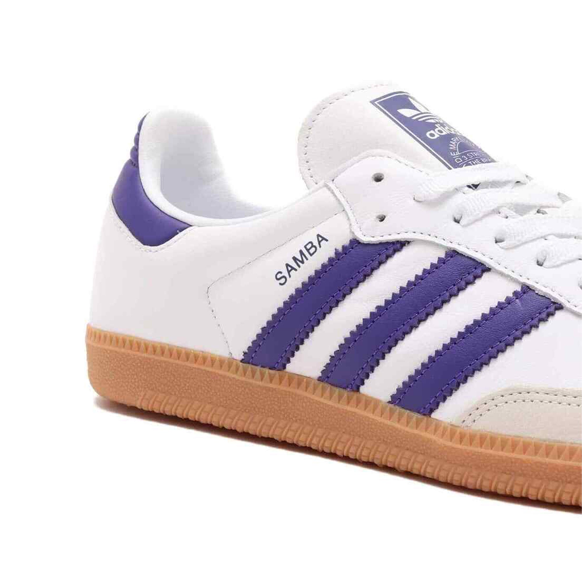 Adidas Samba OG Women's Sneakers - White Energy Ink Gum (2023) | Classic Comfortable Athletic Shoes for Running, Gym & Casual Wear