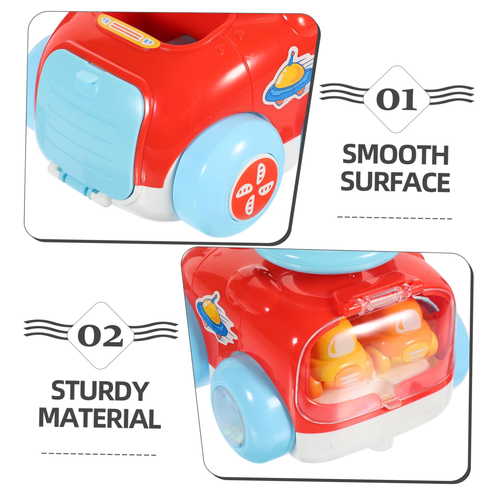 Kids Mars Rover Toy Car - Durable Plastic Space Vehicle for Children's Play & STEM Learning - Perfect for Pretend Play, Birthday Gifts & Educational Activities