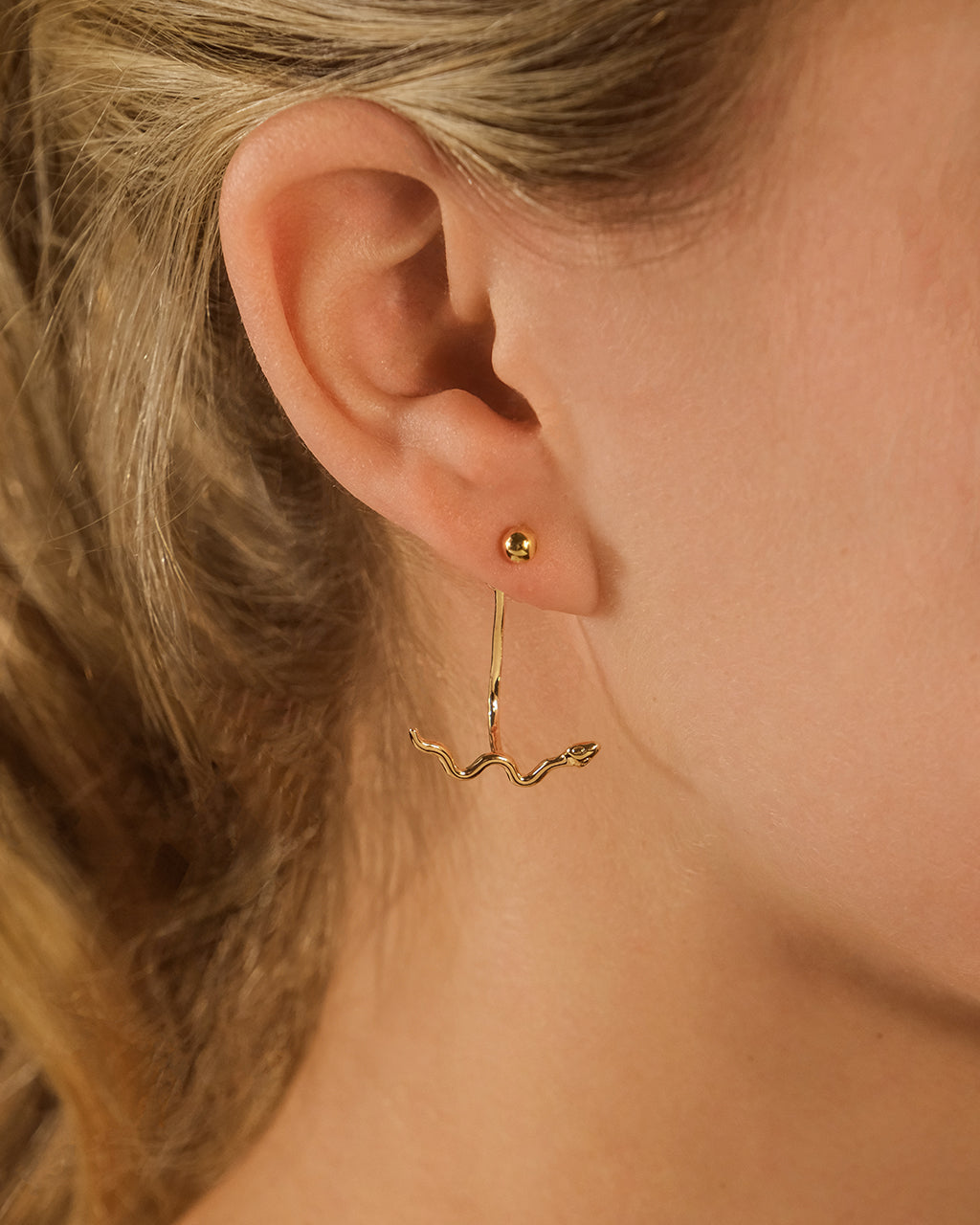 Snake Ear Jackets for Women - Fashionable Snake Ear Cuffs & Climbers - Perfect for Parties, Concerts, and Gothic Style Accessories