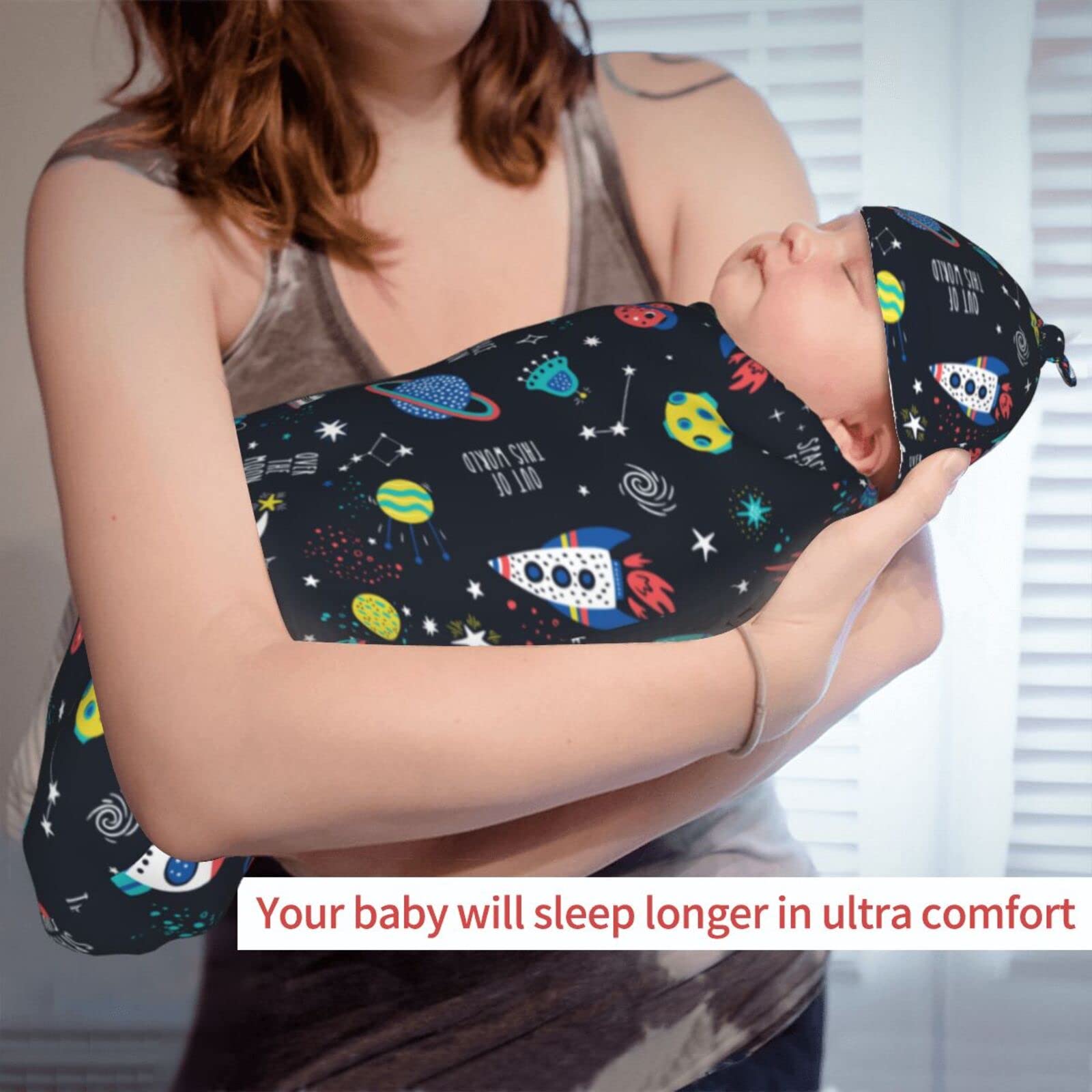 Soft Baby Swaddle Blanket & Sleeping Bag - Breathable Newborn Swaddling Sack for Boys & Girls - Perfect for Nursery, Travel & Nighttime Sleep