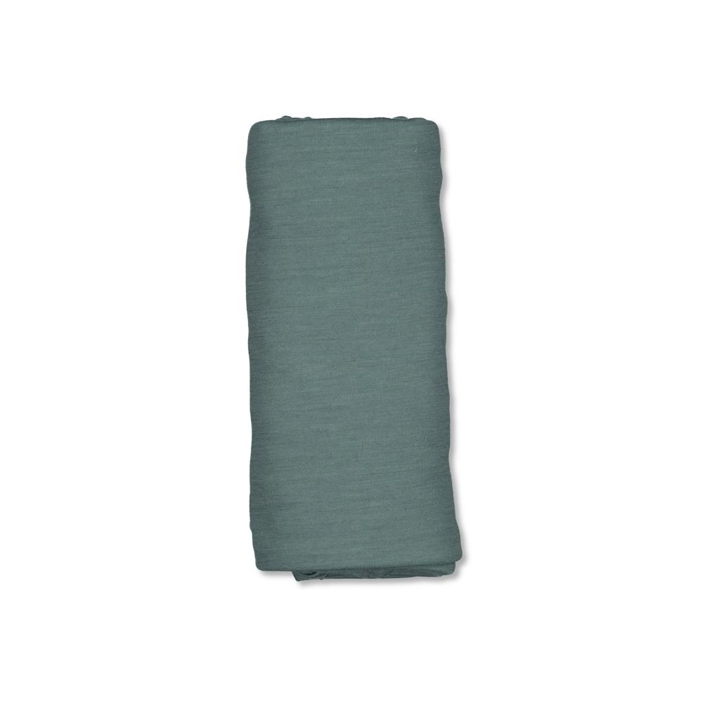 Premium Storm Merino Bamboo Baby Swaddle Blanket - Ultra Soft, Breathable & Hypoallergenic for Newborns - Perfect for Swaddling, Nursing & Stroller Use