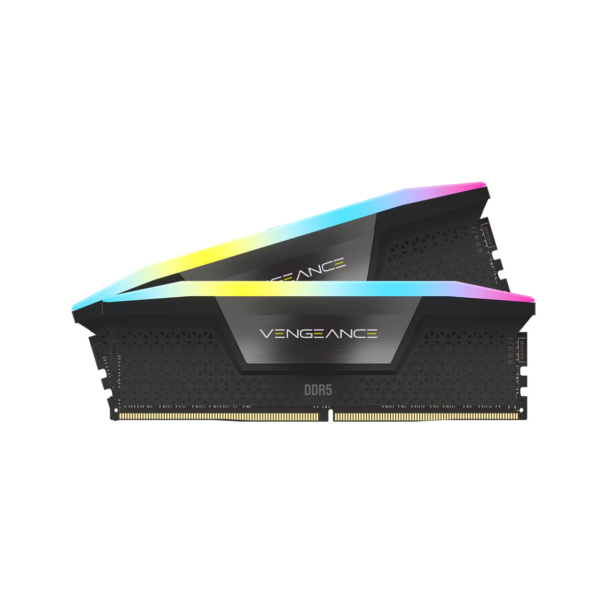 Corsair Vengeance RGB 64GB (2x32GB) DDR5 5600MHz RAM - AMD EXPO Certified - High Performance Gaming & Workstation Memory for PC Builds