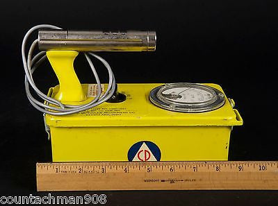 Civil Defense CD V-777 Radiation Detection Kit - Portable Geiger Counter for Emergency Preparedness, Nuclear Safety & Survival Gear - Ideal for Home, Outdoor & Disaster Scenarios