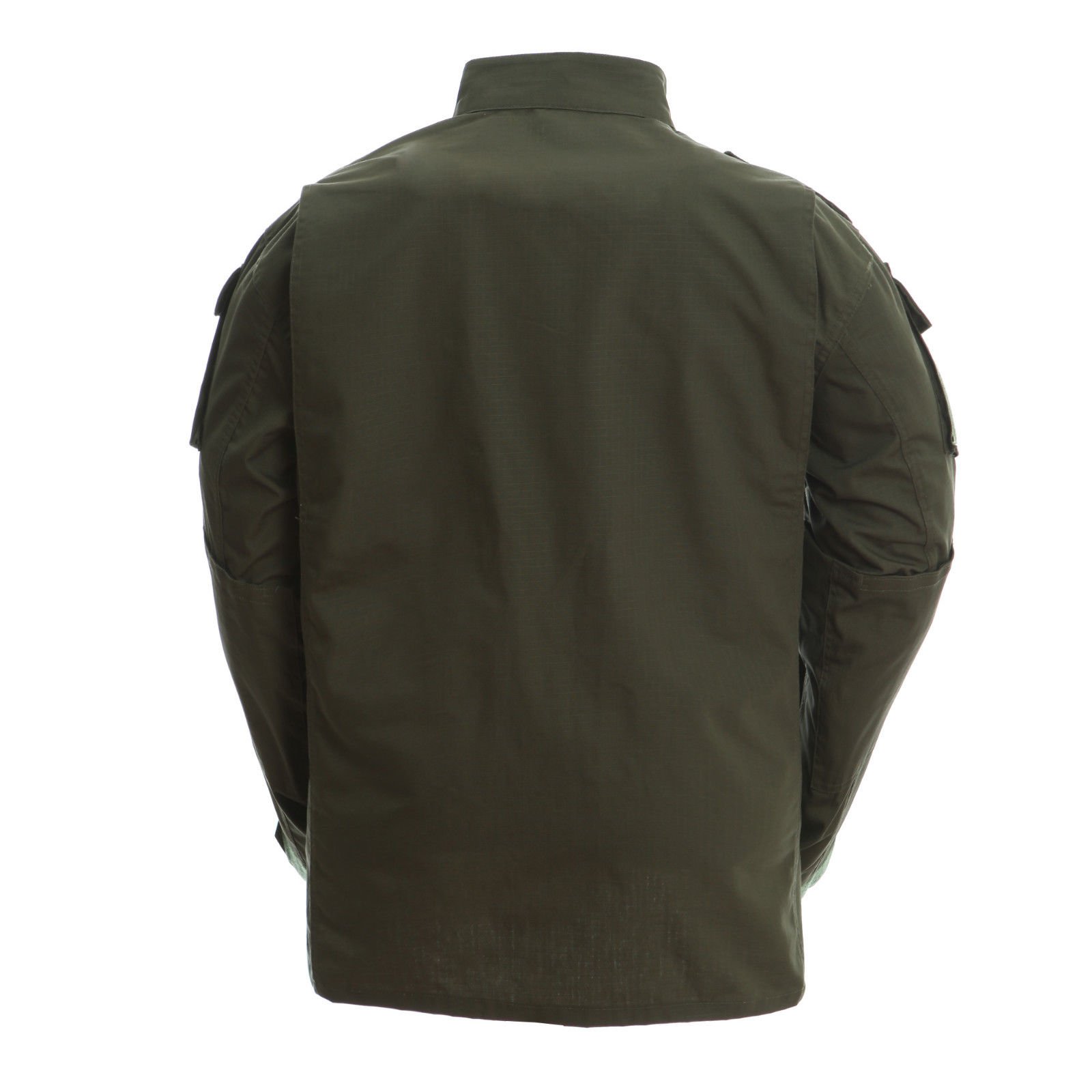 Tactical BDU Combat Pants & Jacket Set - 65% Polyester 35% Cotton Ripstop Fabric - Military Uniform, Airsoft, Outdoor Hunting Gear
