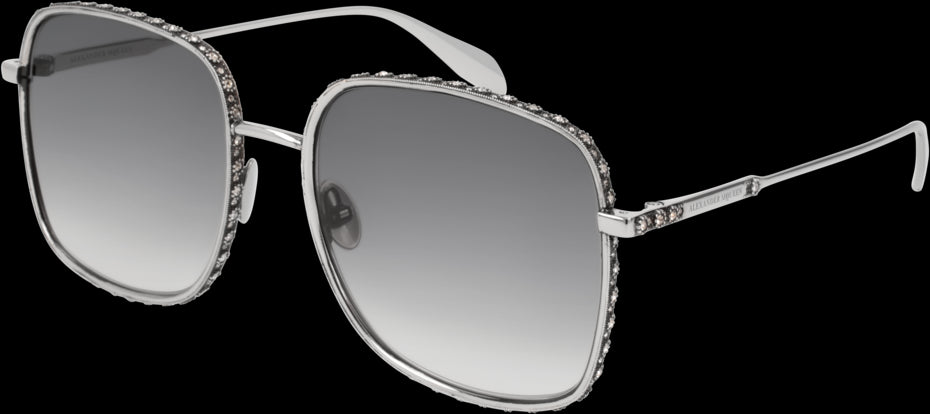 Alexander McQueen AM0180S Sunglasses - Luxury Designer Shades for Men & Women - UV Protection & Fashion Statement - Perfect for Travel, Beach & Outdoor Activities