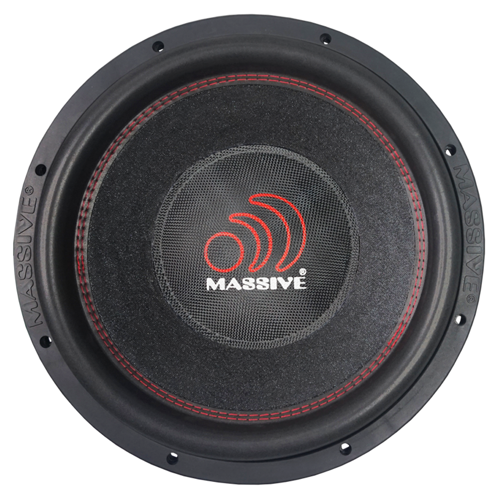 HIPPOXL152R 15-Inch 3000 Watts RMS Dual 2 Ohm 4 Voice Coil Mega Subwoofer - Powerful Bass for Car Audio & Home Theater Systems