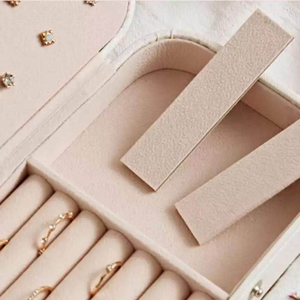 TOYOREY Jewelry Storage Box - Elegant Jewelry Organizer for Necklaces, Rings & Earrings | Perfect Jewelry Gift Box for Women | Great for Travel, Home & Office Use
