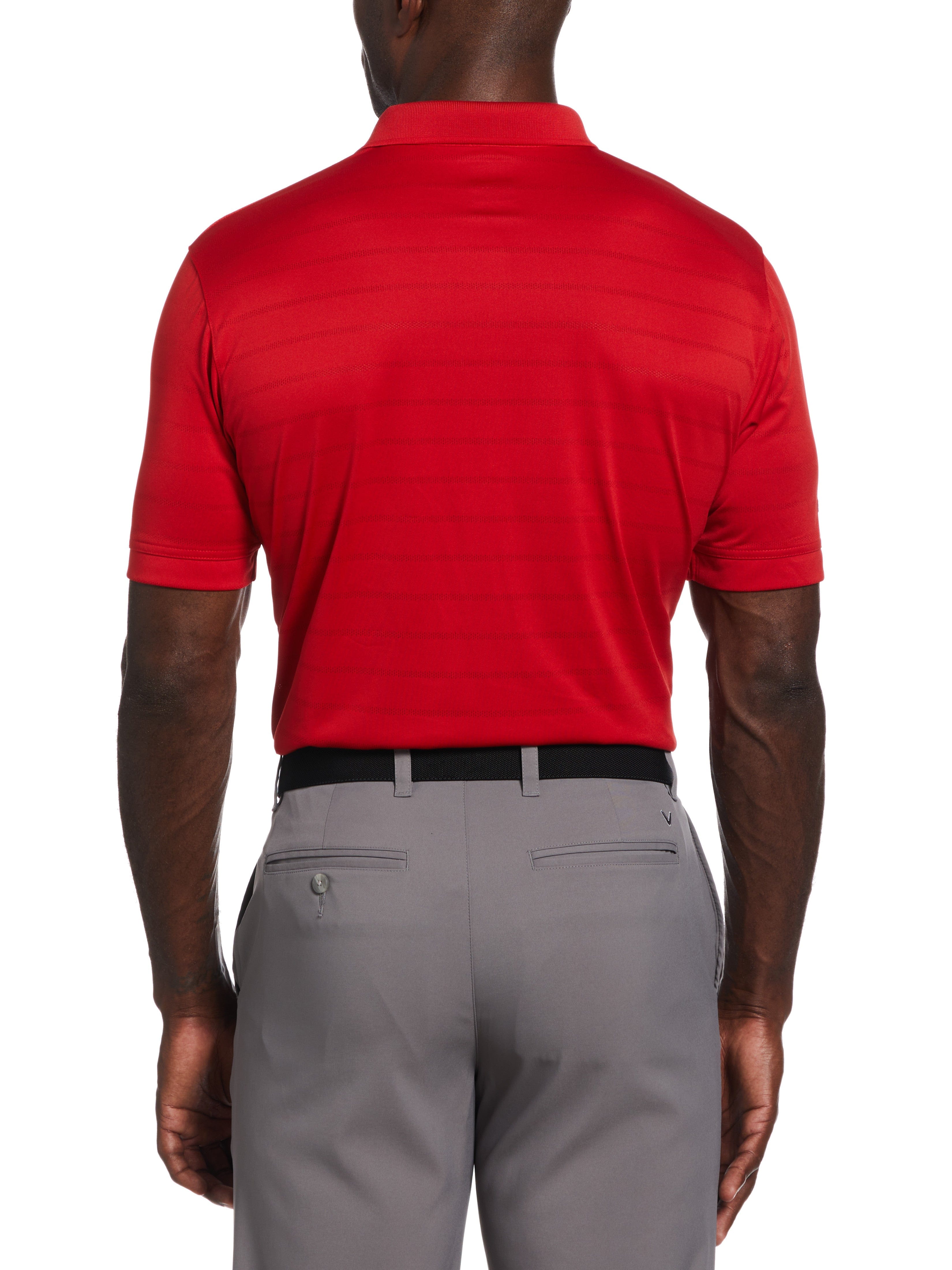 Breathable Men's Vent Short Sleeve Open Mesh Polo Shirt - Lightweight & Quick-Dry Performance Top for Golf, Hiking & Summer Outdoor Activities