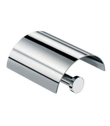 Baketo 5203 Modern Wall Mounted Toilet Paper Holder - Brushed Nickel Finish, Easy Installation for Bathroom & Restroom Organization - Perfect for Home, Office, and Commercial Use