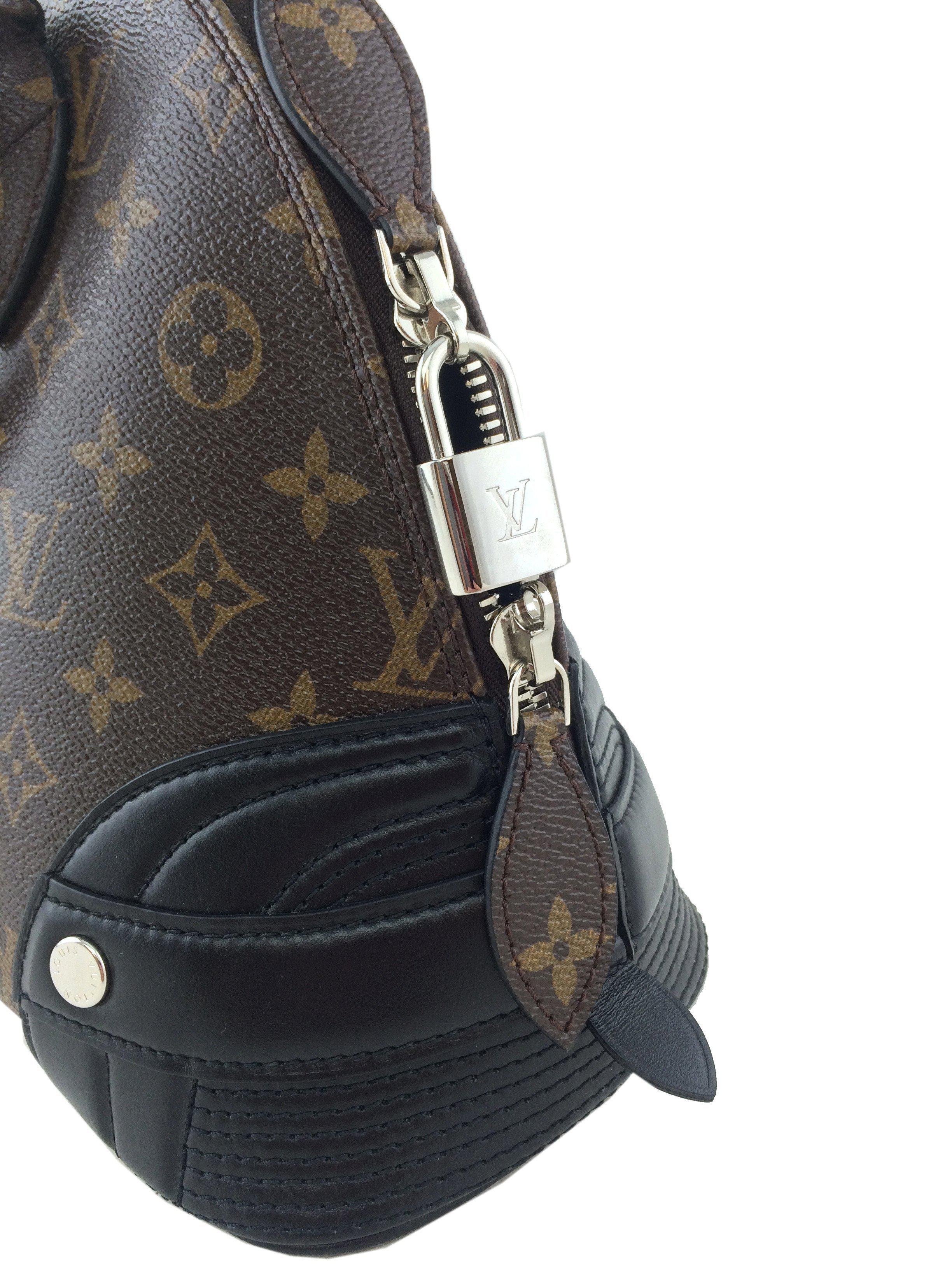 Authentic Louis Vuitton Limited Edition Shiny Monogram Canvas Alma PM Handbag - Luxury Designer Shoulder Bag for Women, Perfect for Parties, Date Nights & Special Occasions