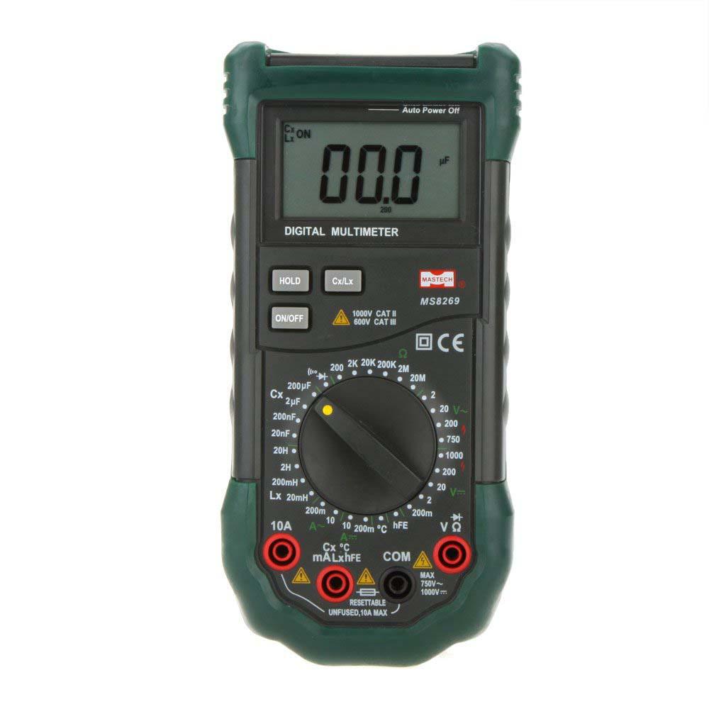 Digital Multimeter LCR Handheld - Resistance, Capacitance, Inductance & Temperature Tester for Electronics, DIY Projects, and Home Repairs | Accurate Measurements for Electricians, Engineers, and Hobbyists