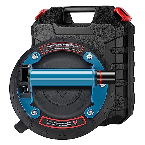New Blue Suction Cup With Metal Handle&case
