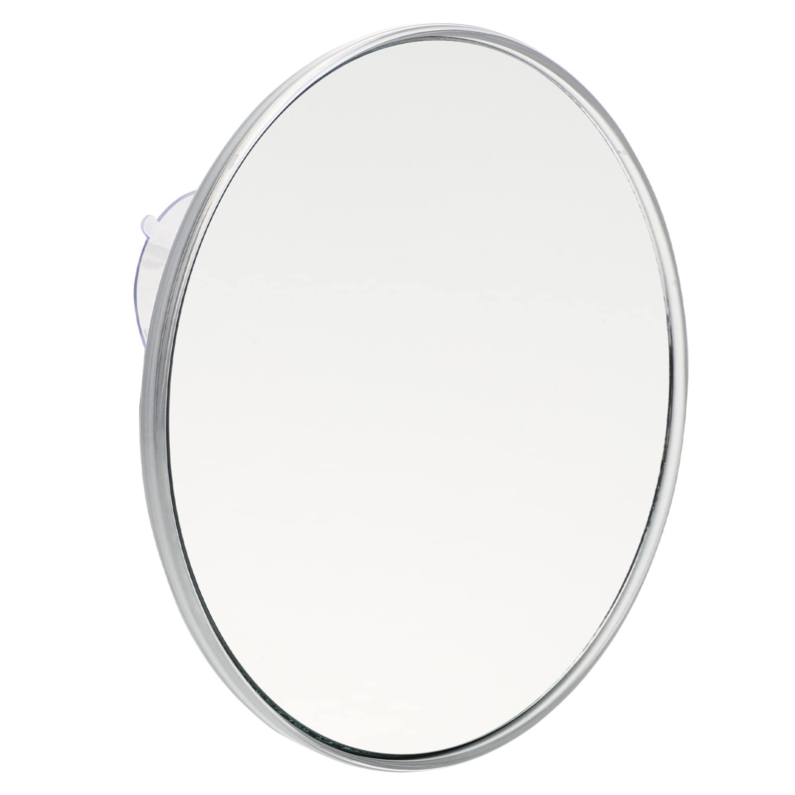 20X Magnifying Mirror with Suction Cups - 5.8 Inch Wall Mounted Vanity Mirror for Makeup, Shaving & Travel - Silver Bathroom Mirror for Precise Grooming & Skincare Routine