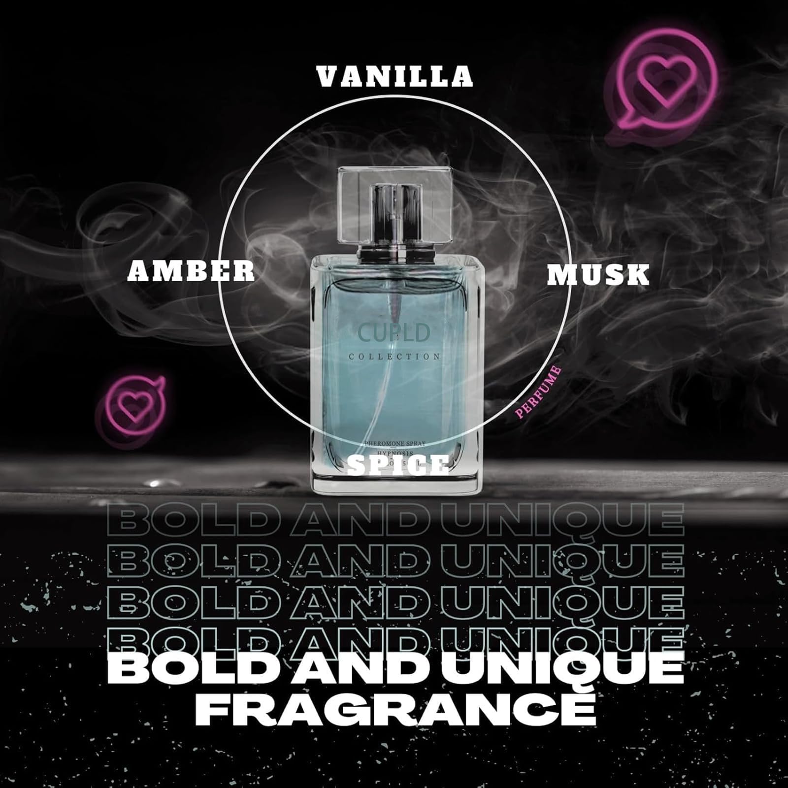 Cupld 2.0 Hypnosis Pheromone Cologne for Men - Premium Long Lasting Fragrance to Enhance Masculinity & Attraction - Perfect for Date Night, Special Occasions & Daily Confidence Boost