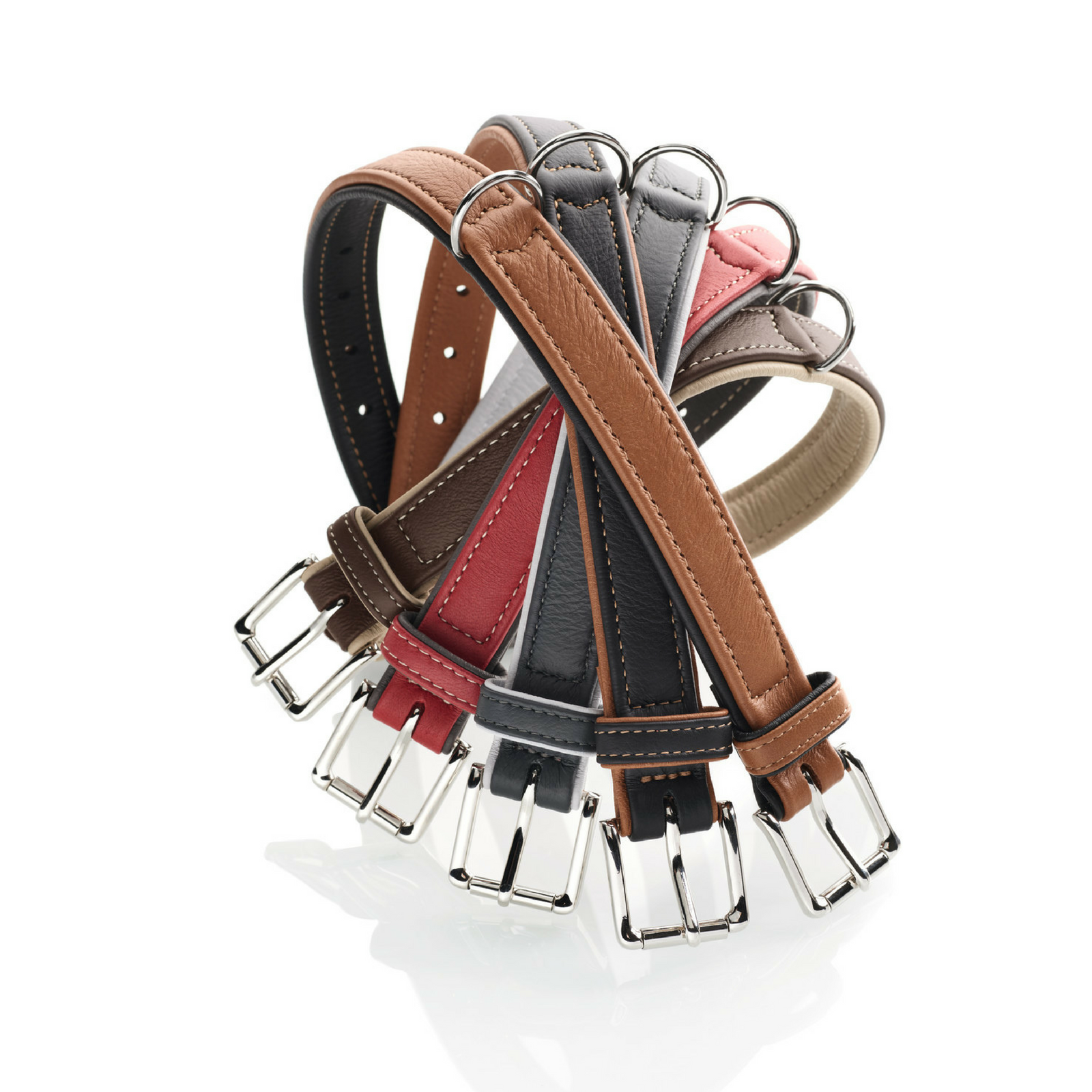 HUNTER Elk Canadian Collars for Dogs - Durable Leather Pet Collar with Adjustable Buckle - Perfect for Hunting, Hiking & Outdoor Adventures
