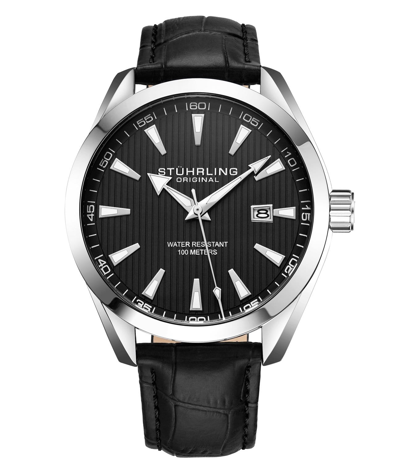 Black Dial/Silver Case/Silver Bracelet