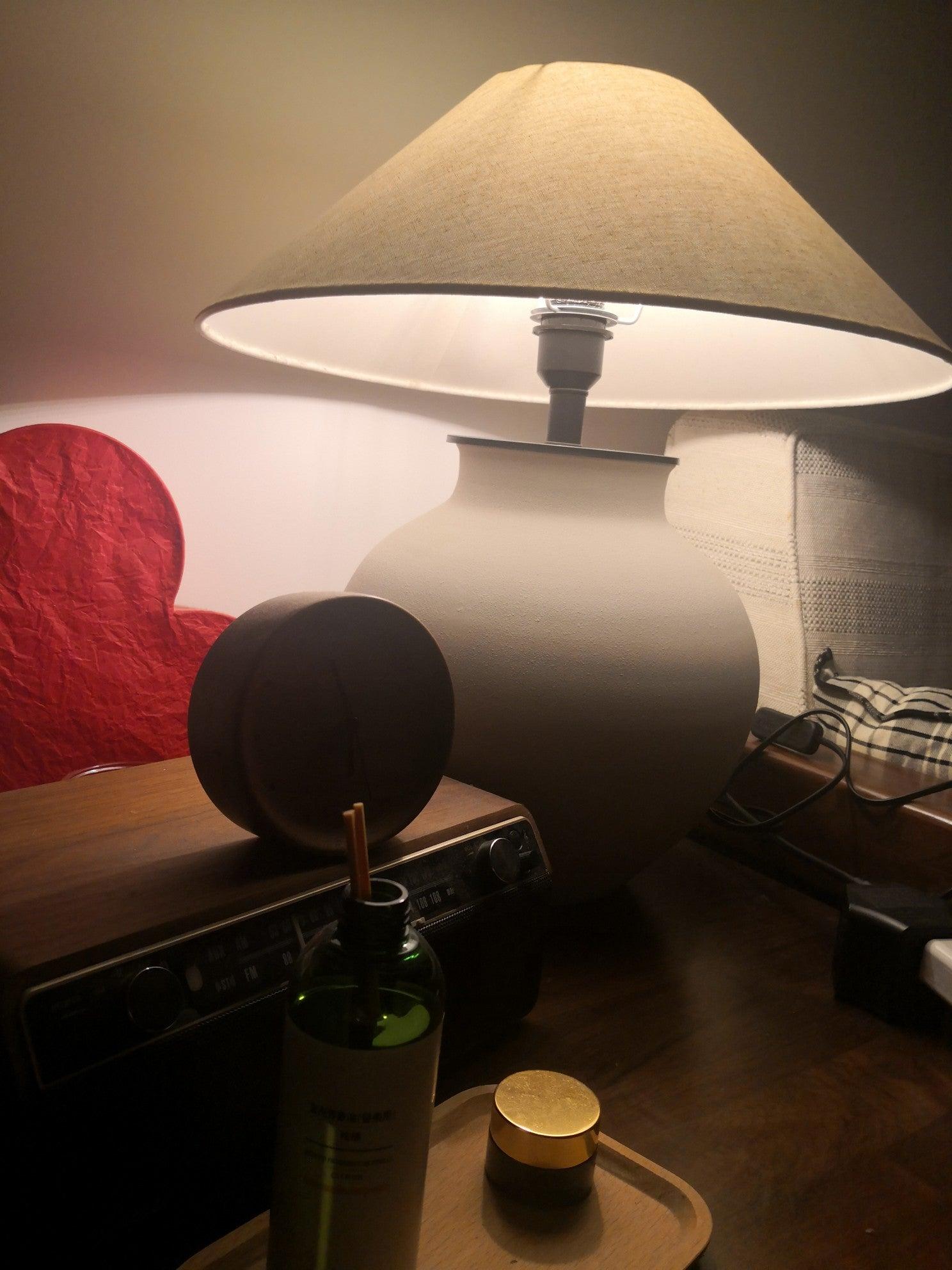 Decker Table Lamp - Modern LED Desk Light with Adjustable Brightness, USB Charging Port for Home Office, Bedroom, and Study Room