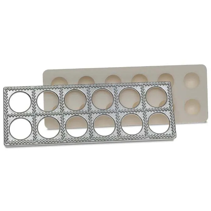2 Inch Square Ravioli Form - 12 Piece Pasta Maker Set for Homemade Italian Dumplings | Perfect for Kitchen, Cooking Enthusiasts & Pasta Lovers