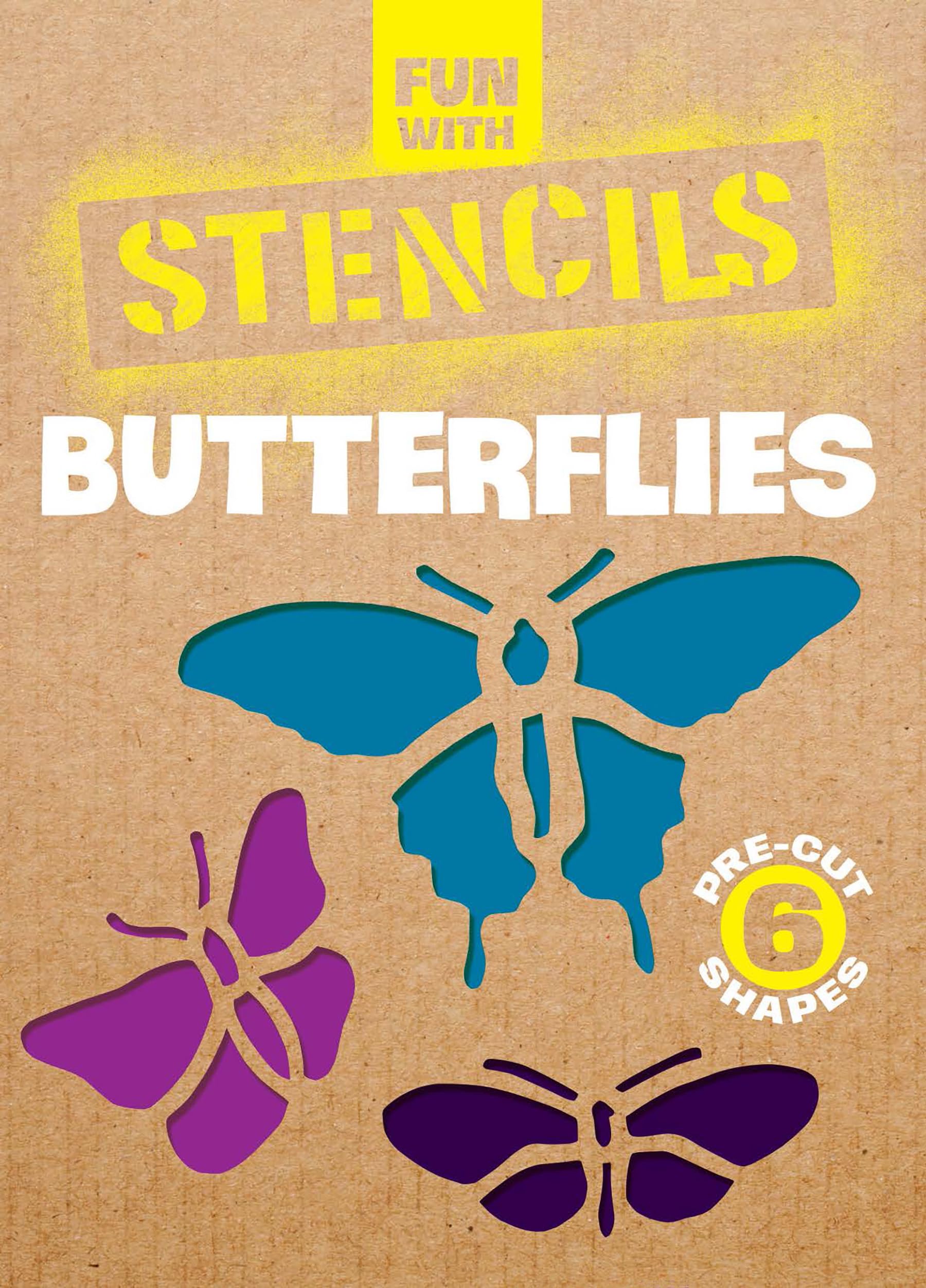 Butterfly Stencils for Kids - Dover Little Activity Books: Insects - Fun DIY Art Projects for Home & Classroom