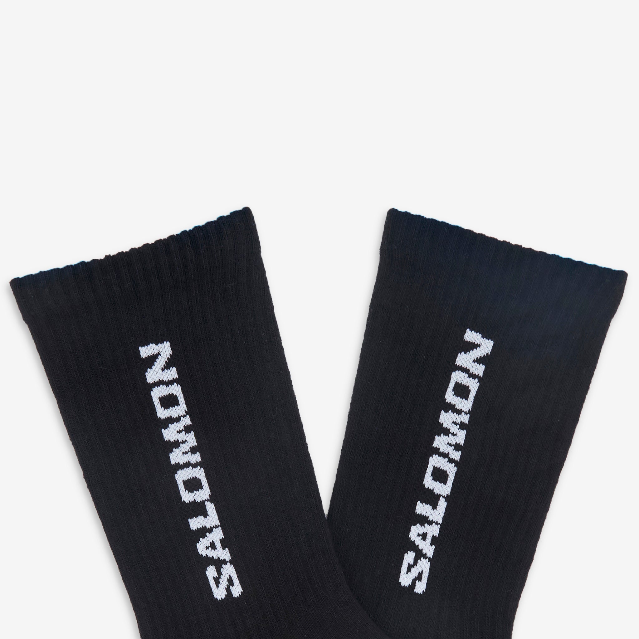 Everyday Crew 3 Pack Socks - Black, White & Medium Grey Melange - Comfortable Cotton Casual Socks for Men & Women - Perfect for Work, Gym & Daily Wear