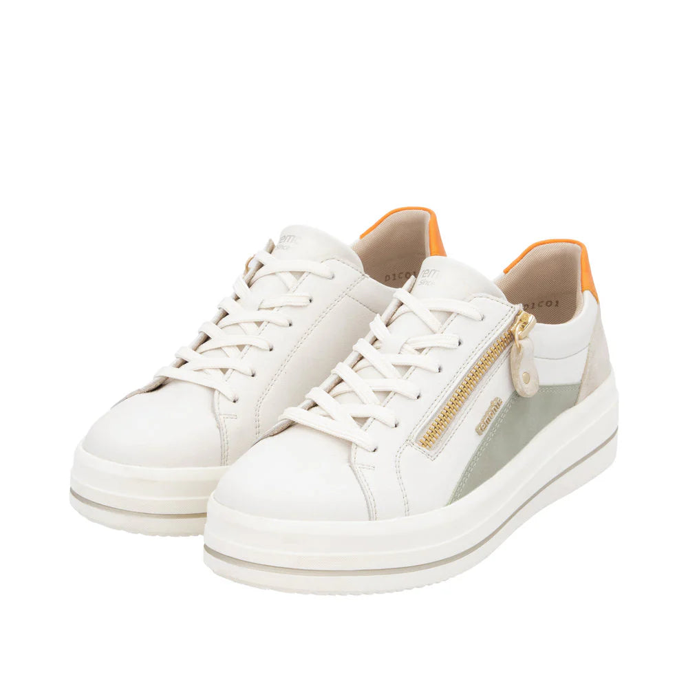 Remonte Julika Women's Fashion Sneakers - Comfortable Casual Walking Shoes for Women - Perfect for Work, Travel & Everyday Wear