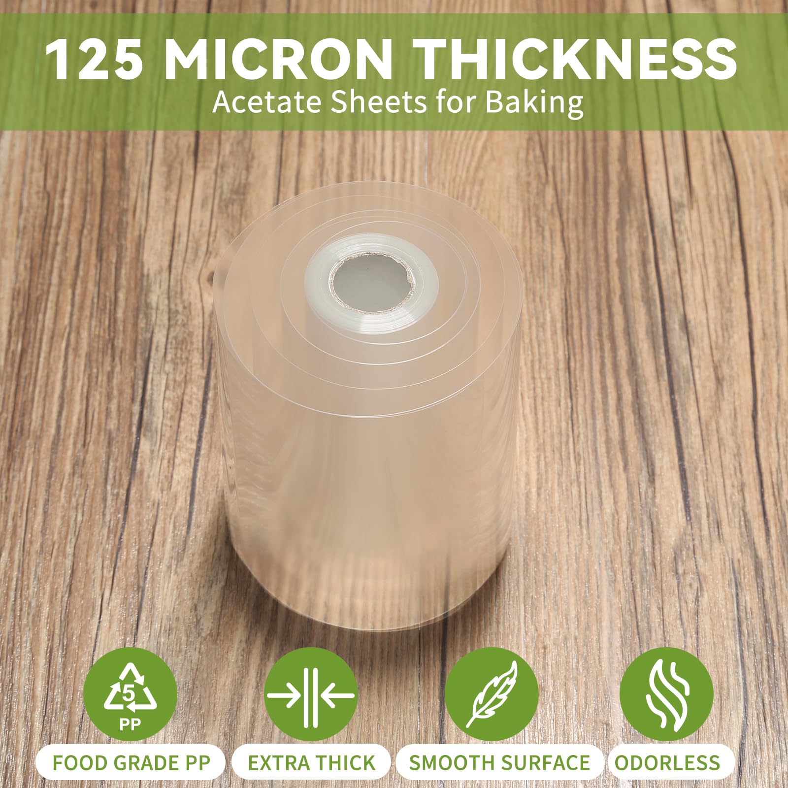 Premium Baking Acetate Sheets - 10