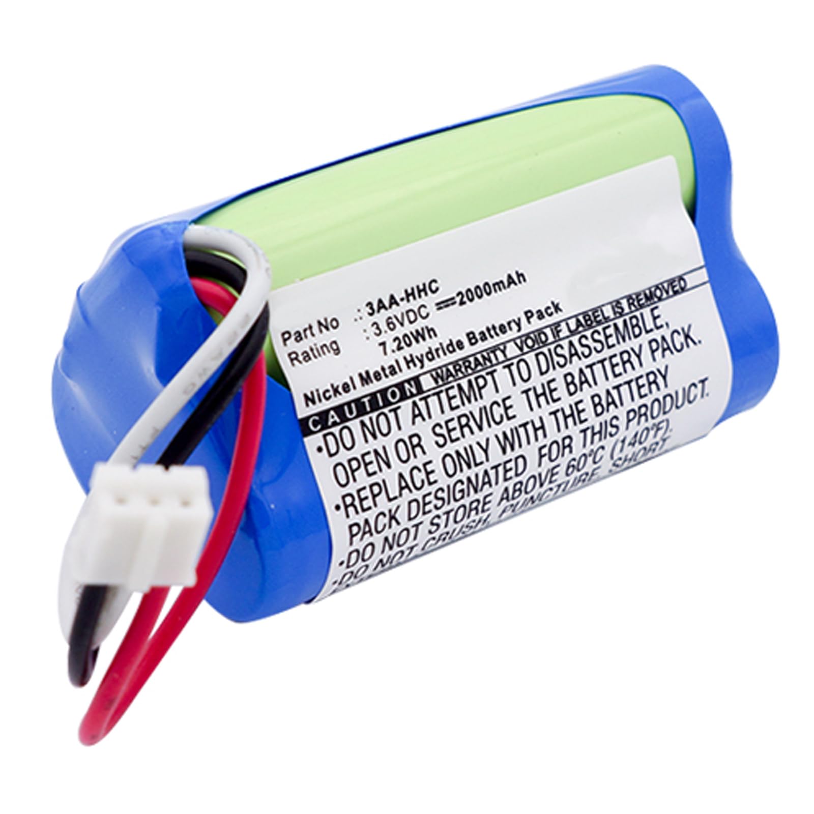 Synergy Digital Speaker Battery - 3.6V 2000mAh Ni-MH Replacement for TDK 3AA-HHC Speaker | Ultra High Capacity | Perfect for Outdoor Parties, Home Audio & Portable Sound Systems