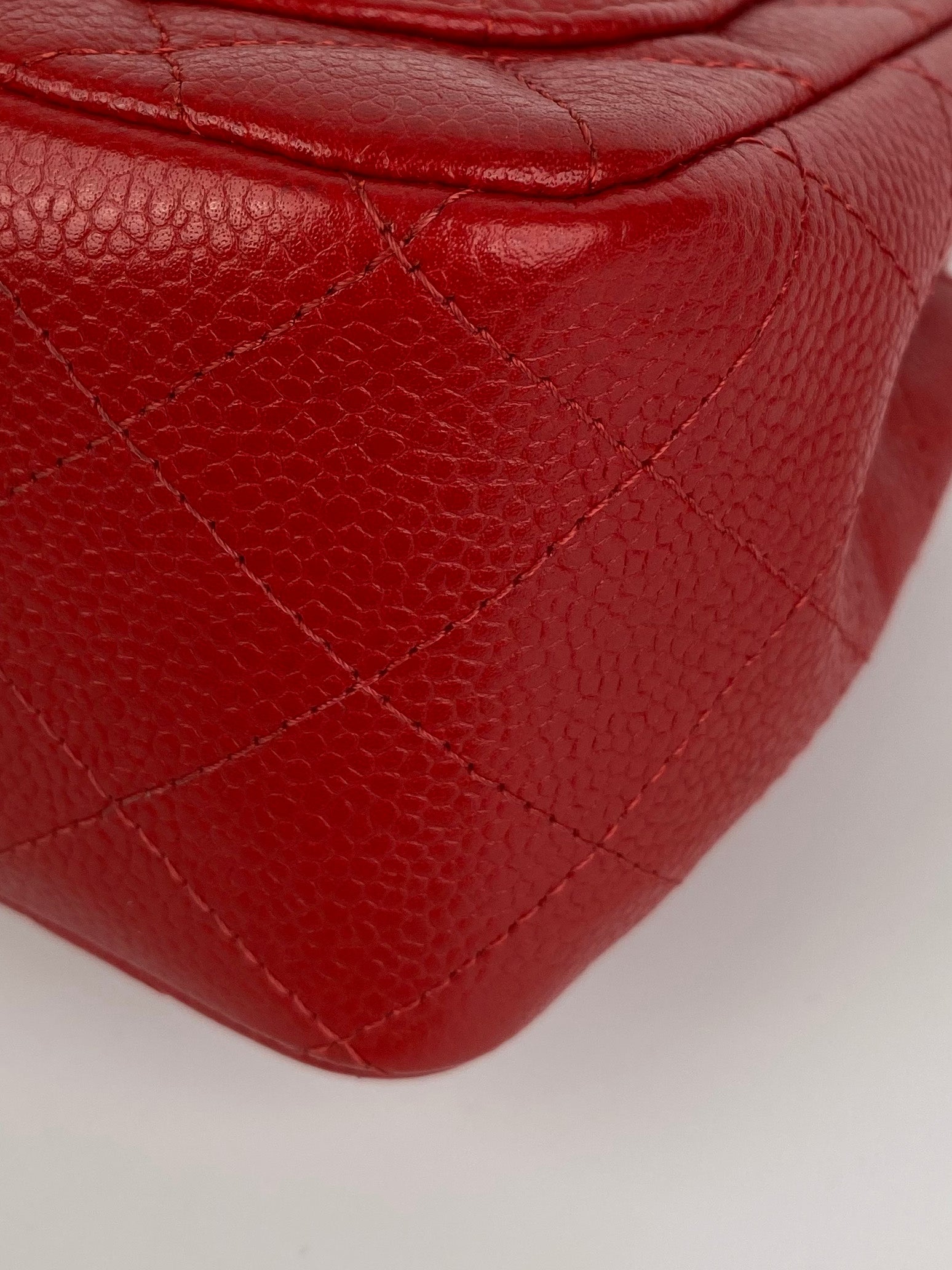 Chanel Mini Red Square Flap Bag - Luxury Crossbody Purse for Women | Perfect for Date Night, Parties & Special Occasions