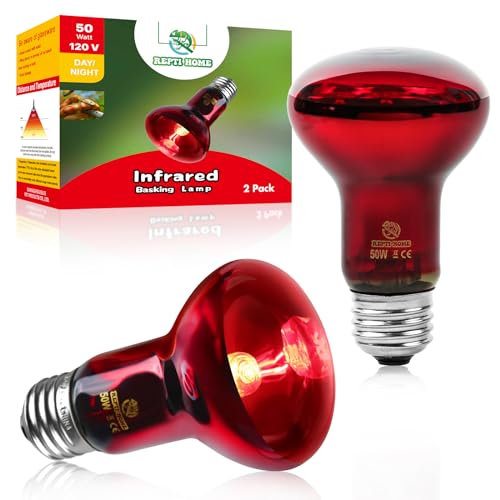 Red bulb 50W-2pcs
