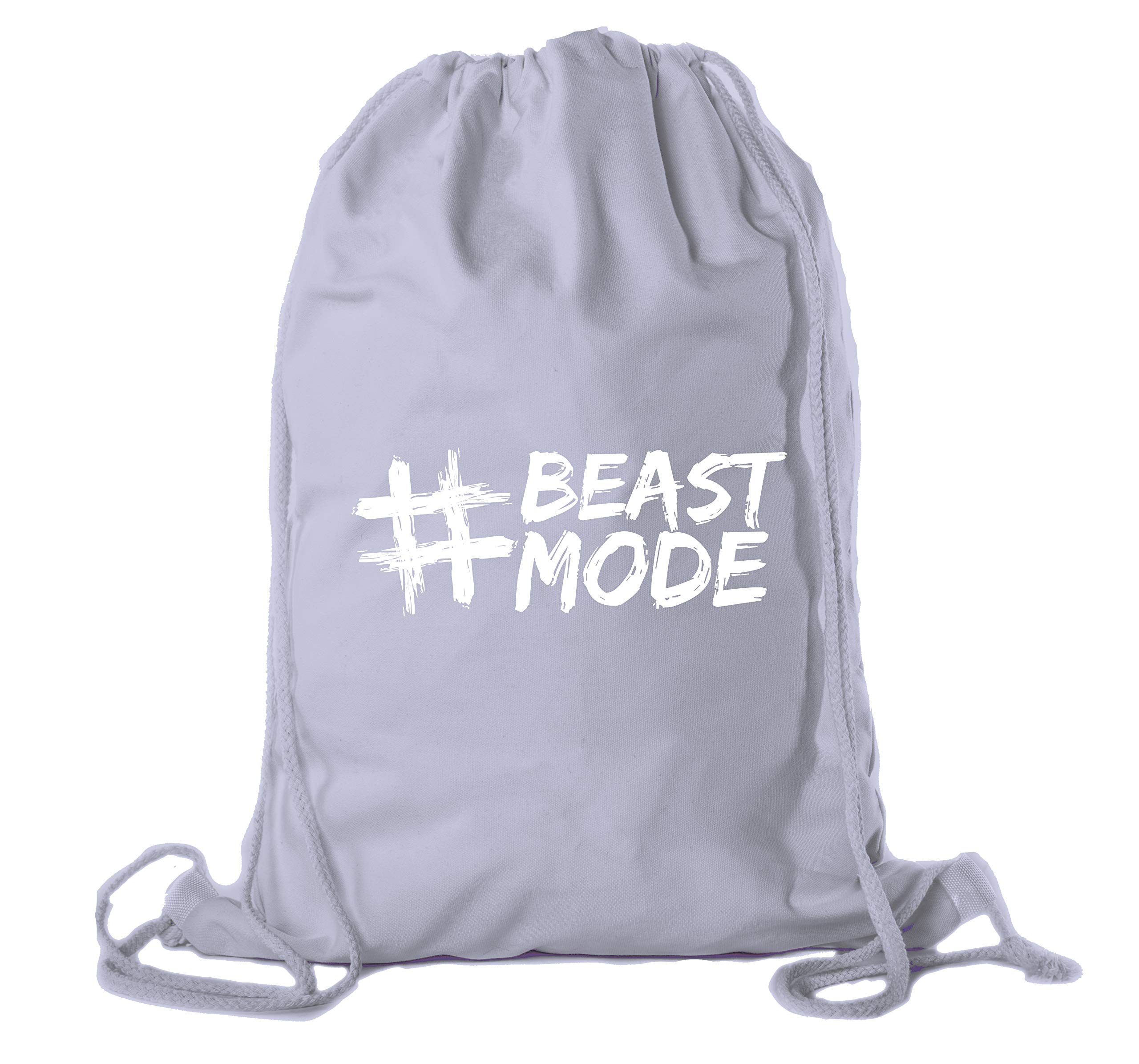 Motivational Gym Backpack with Inspirational Quotes - Durable Cotton Workout Bag for Men & Women - Perfect for Fitness, Travel & Gym Essentials